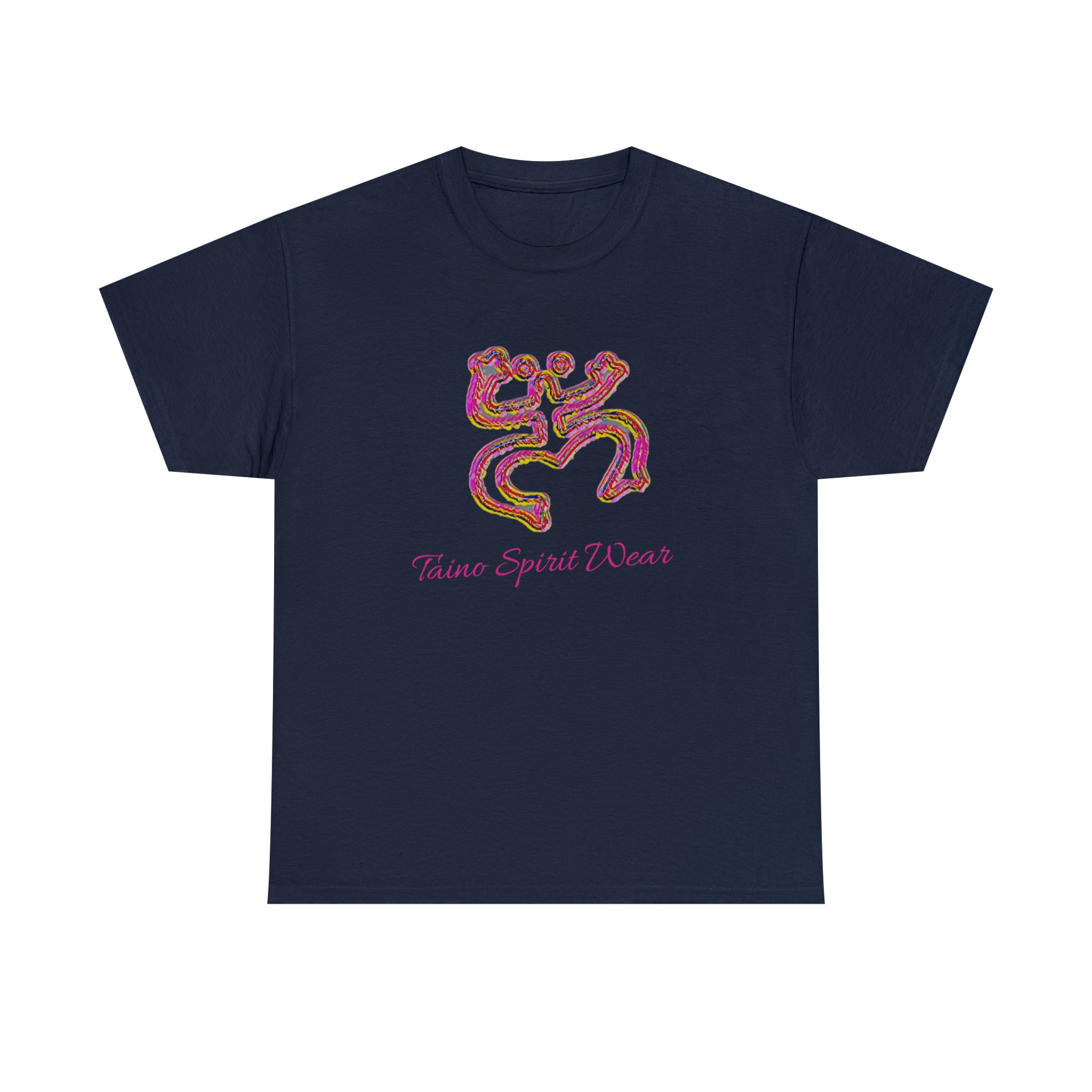 Taino/Puerto Rican Red Coqui Unisex Heavy Cotton Tee