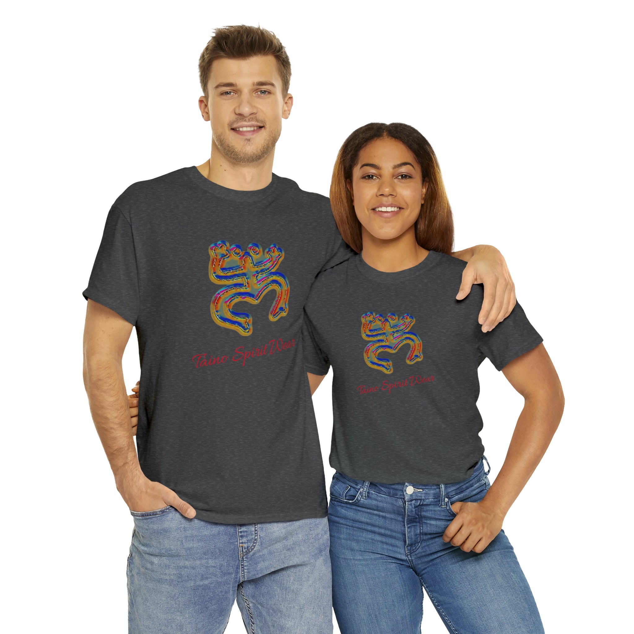 Taino/Puerto Rican Coqui Unisex Heavy Cotton Tee