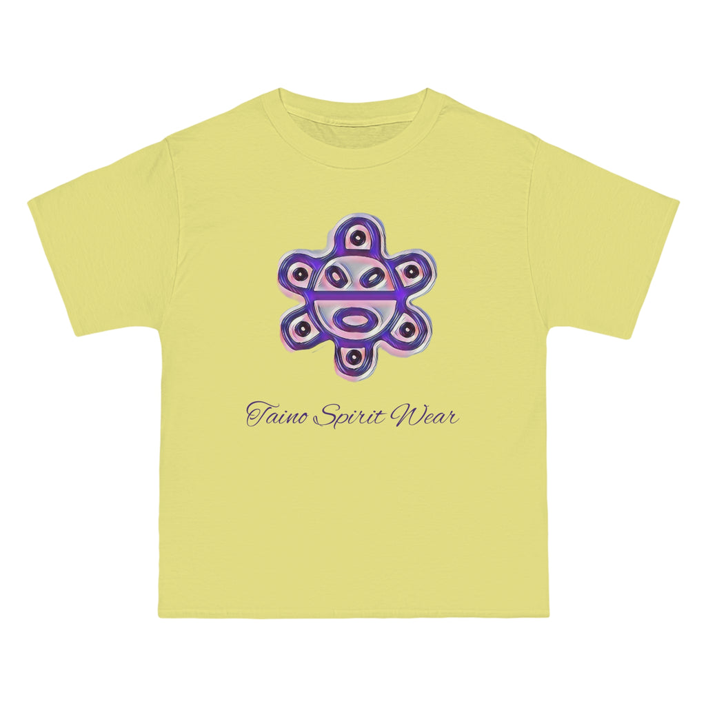 Purple Taino Sun Beefy-T®  Short-Sleeve T-Shirt