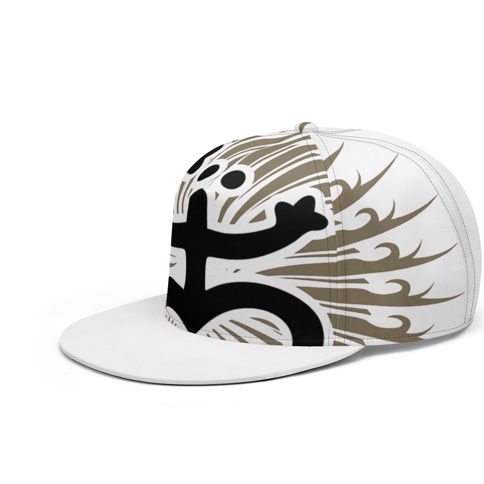All Over Printing Hip-hop Caps-Custom Half Taino Coqui