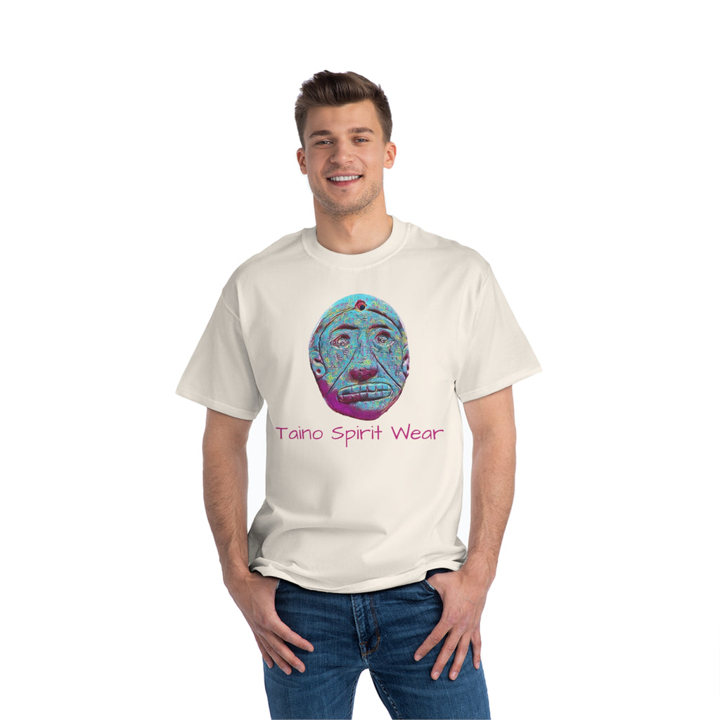 Blue Taino Artifact Beefy-T®  Short-Sleeve T-Shirt