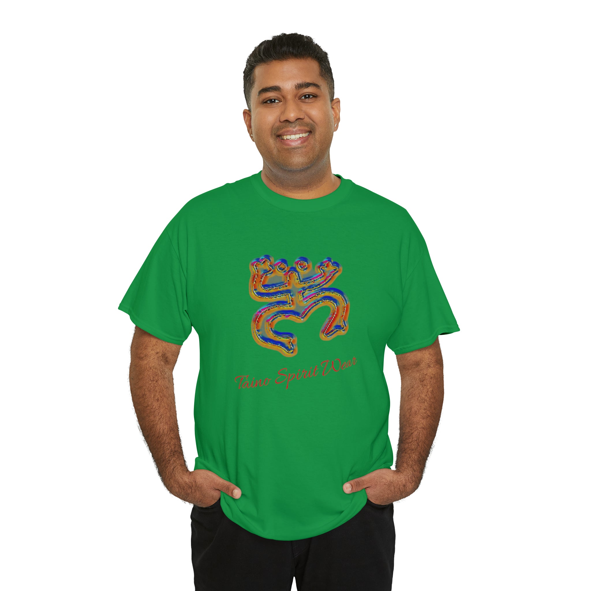 Taino/Puerto Rican Coqui Unisex Heavy Cotton Tee