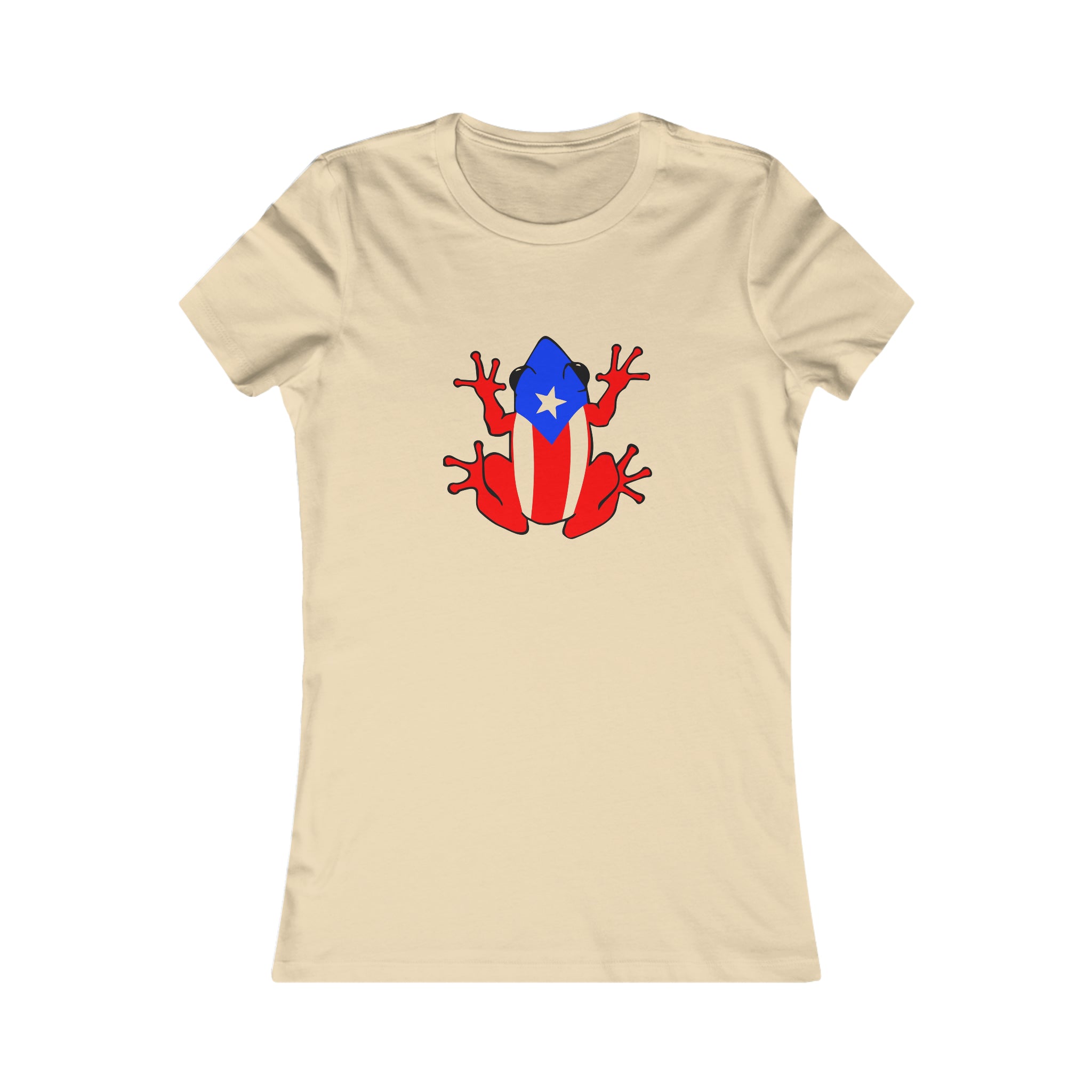 Puerto Rican Flag Coqui Women's Favorite Tee