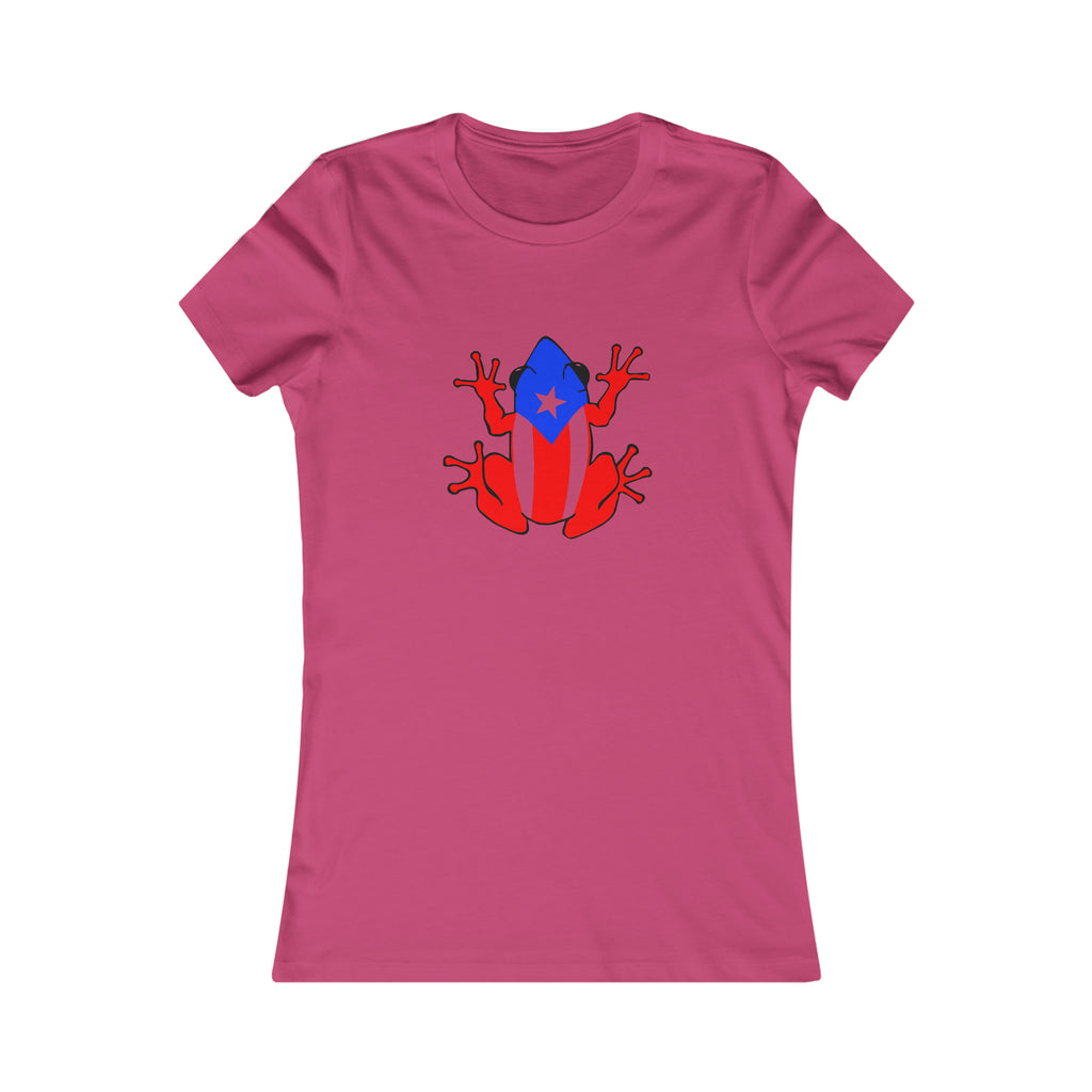 Puerto Rican Flag Coqui Women's Favorite Tee