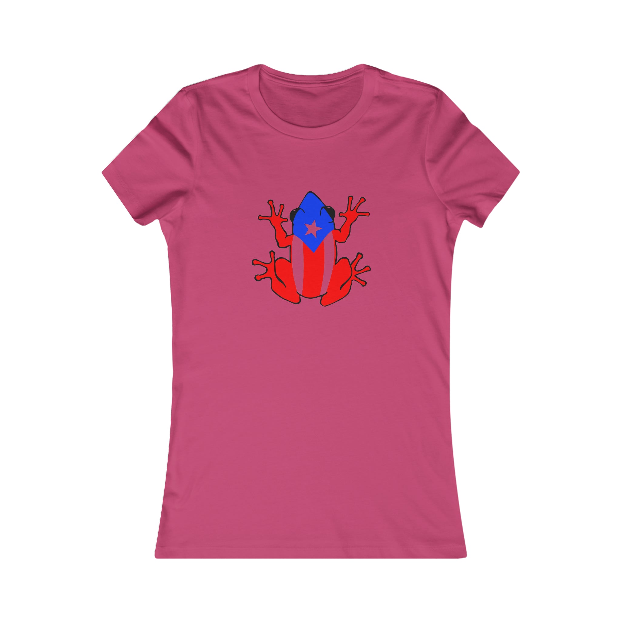 Puerto Rican Flag Coqui Women's Favorite Tee