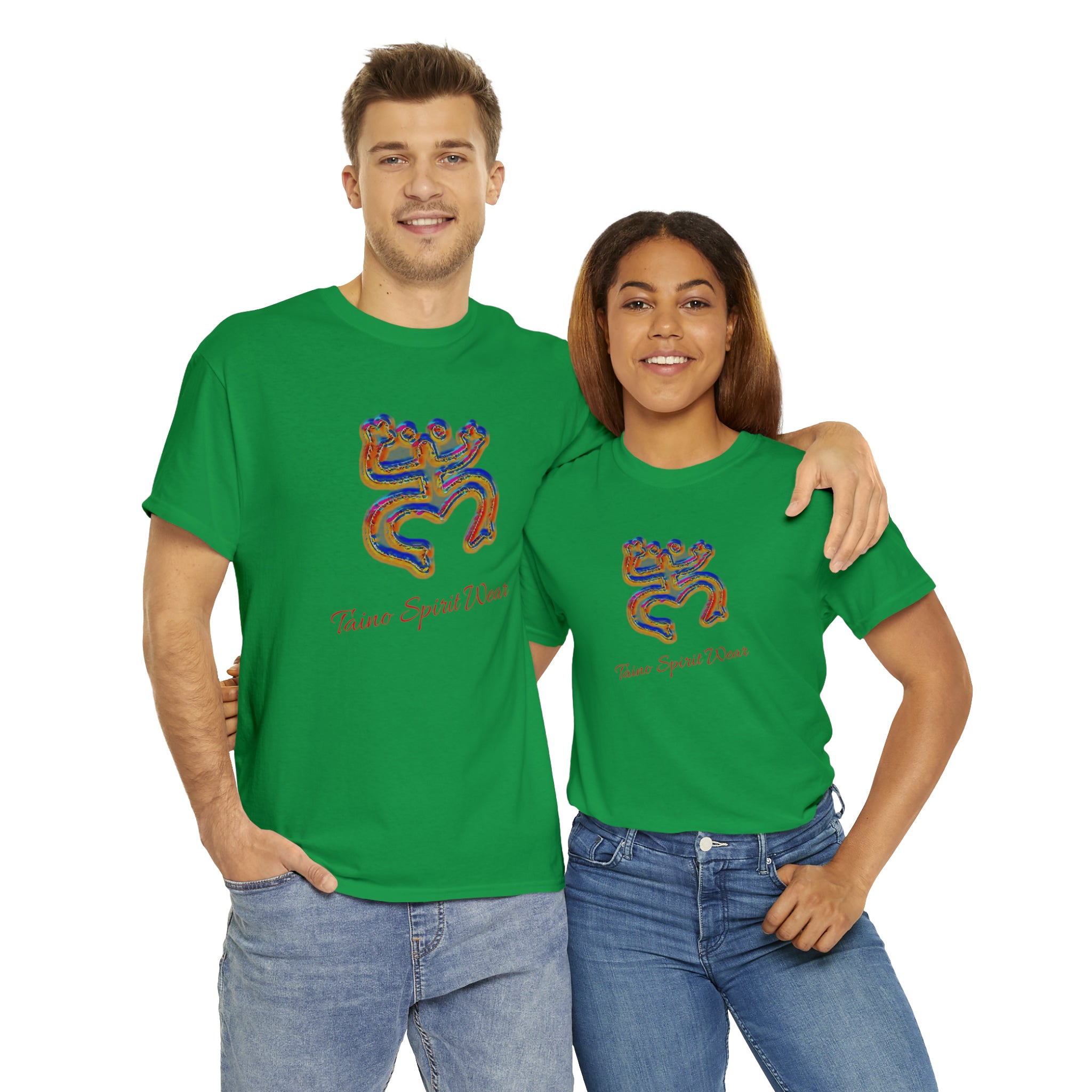 Taino/Puerto Rican Coqui Unisex Heavy Cotton Tee