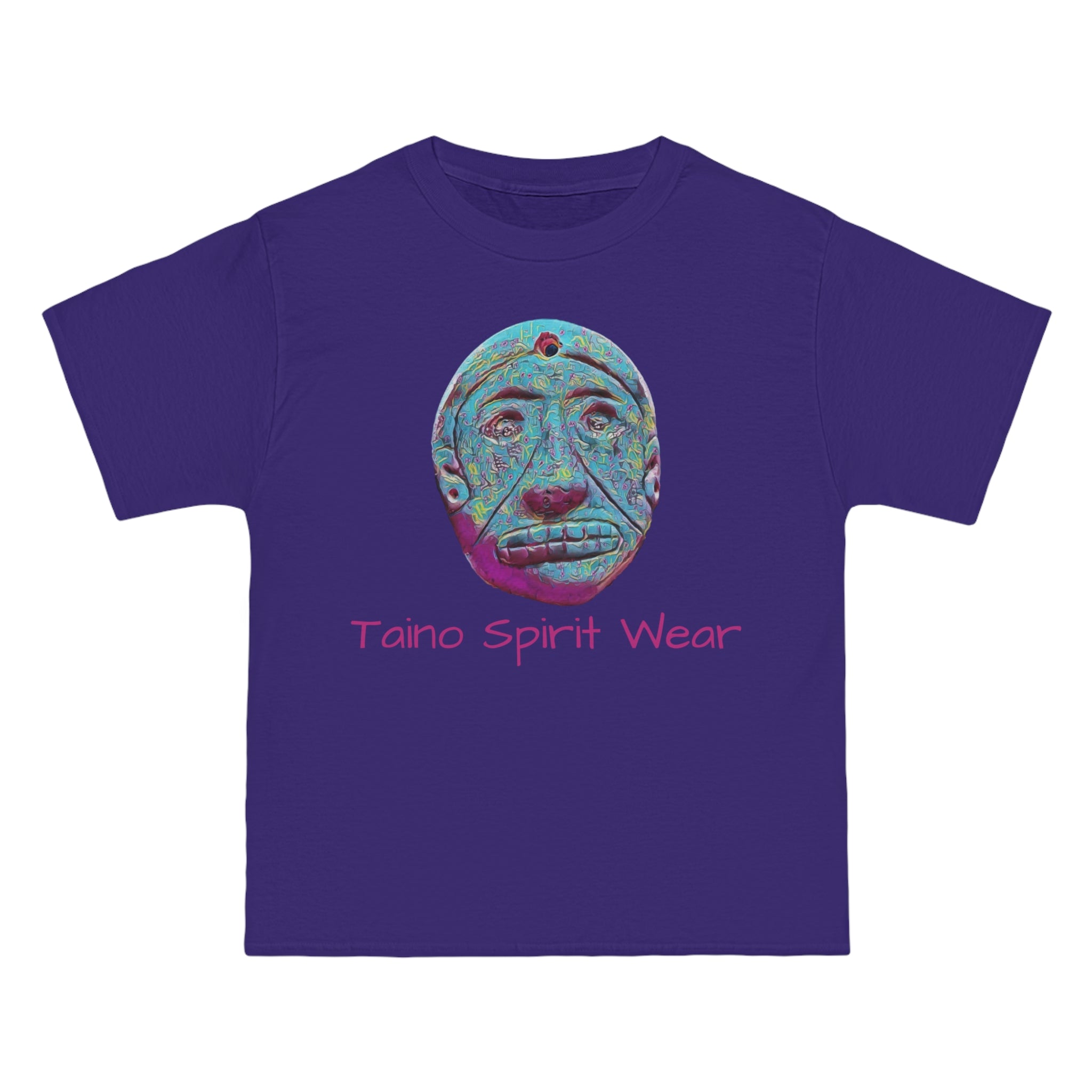 Blue Taino Artifact Beefy-T®  Short-Sleeve T-Shirt