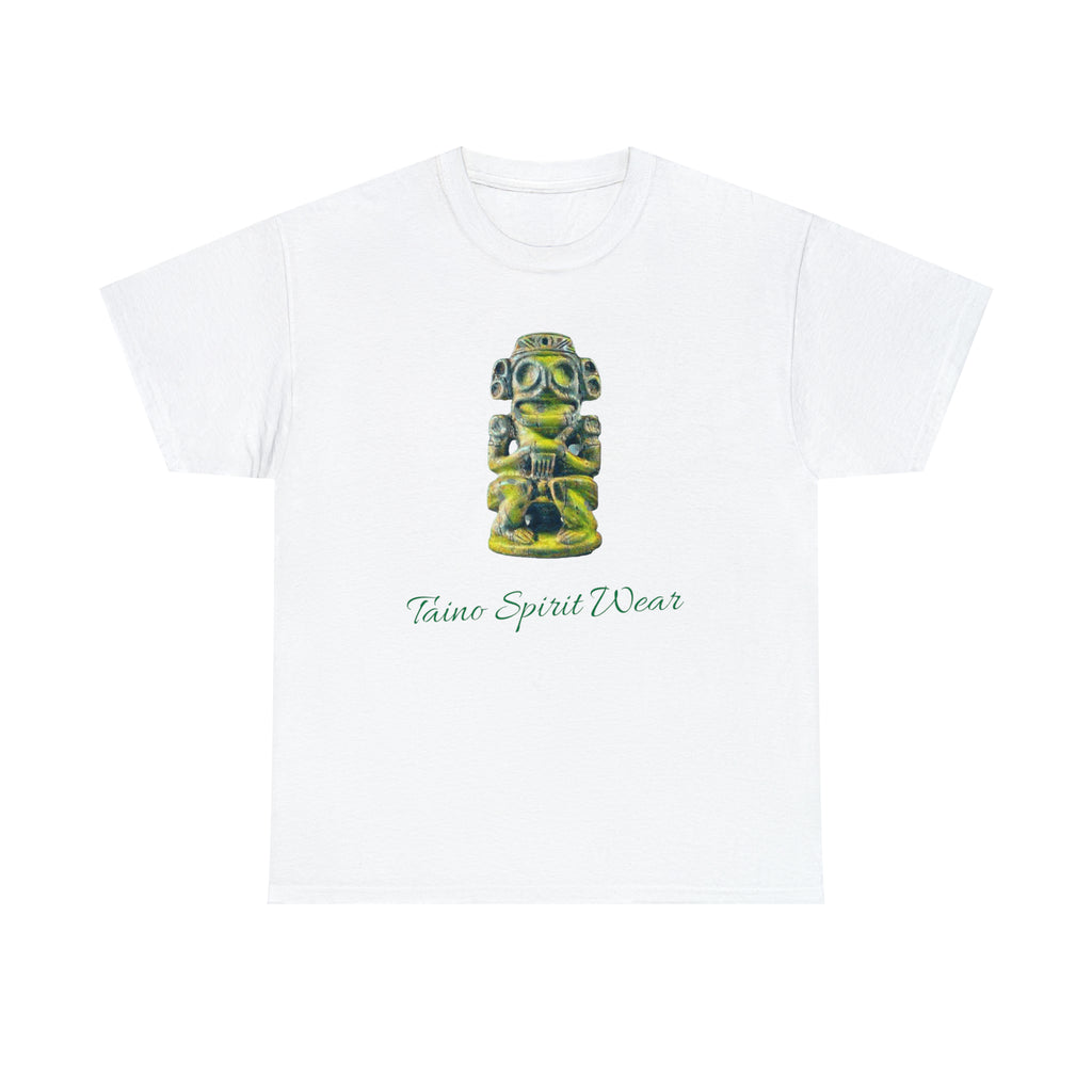 Taino Green Zemi Unisex Heavy Cotton Tee