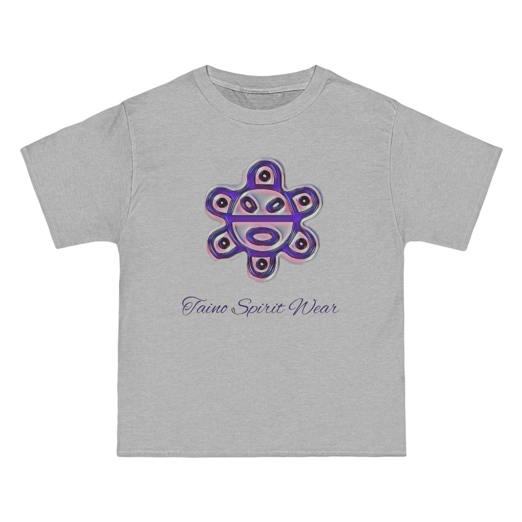Purple Taino Sun Beefy-T®  Short-Sleeve T-Shirt