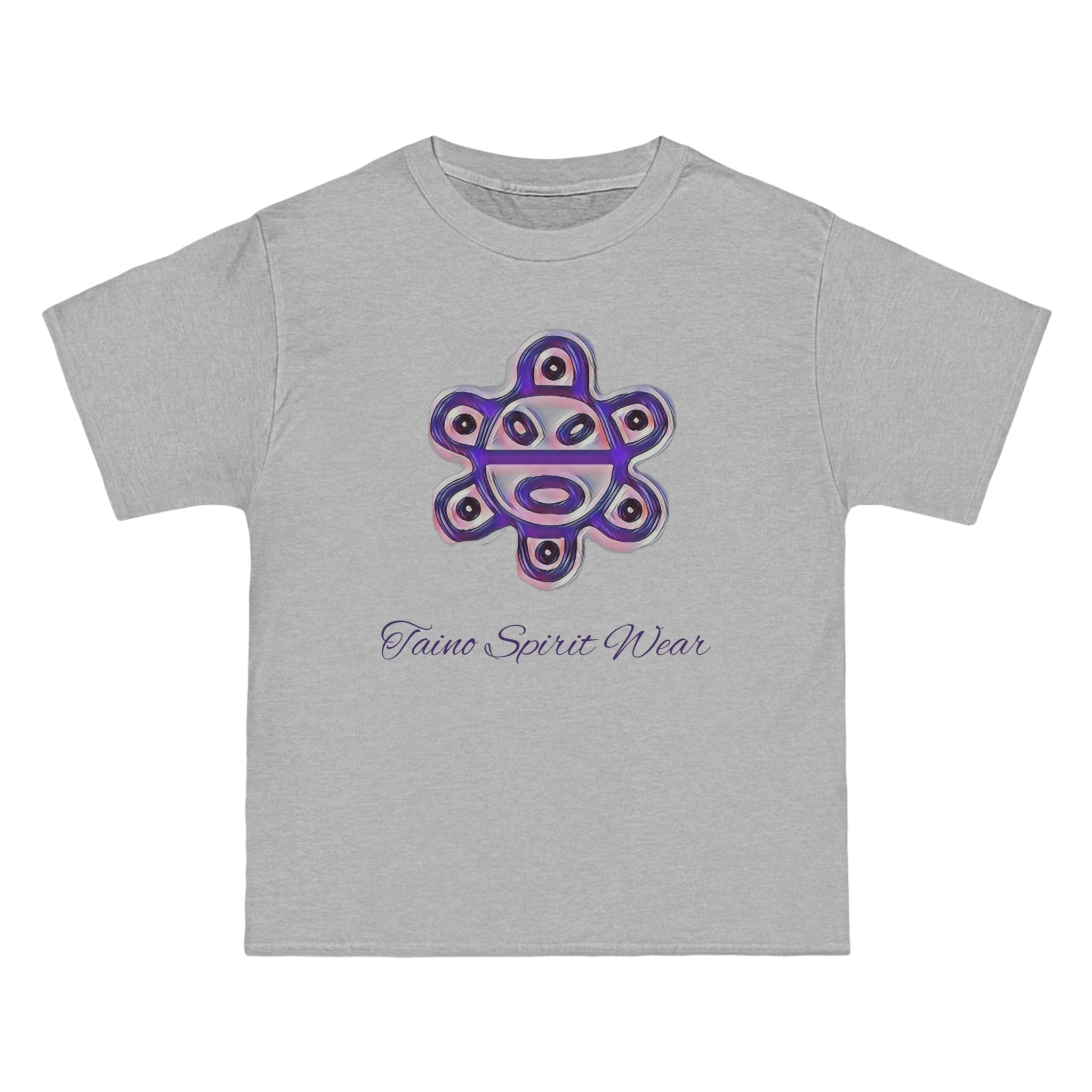 Purple Taino Sun Beefy-T®  Short-Sleeve T-Shirt
