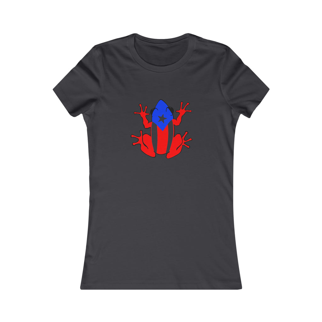 Puerto Rican Flag Coqui Women's Favorite Tee