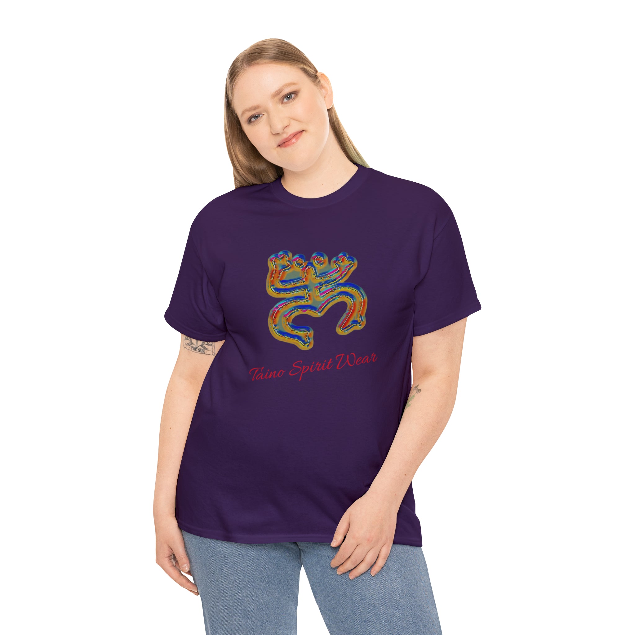 Taino/Puerto Rican Coqui Unisex Heavy Cotton Tee