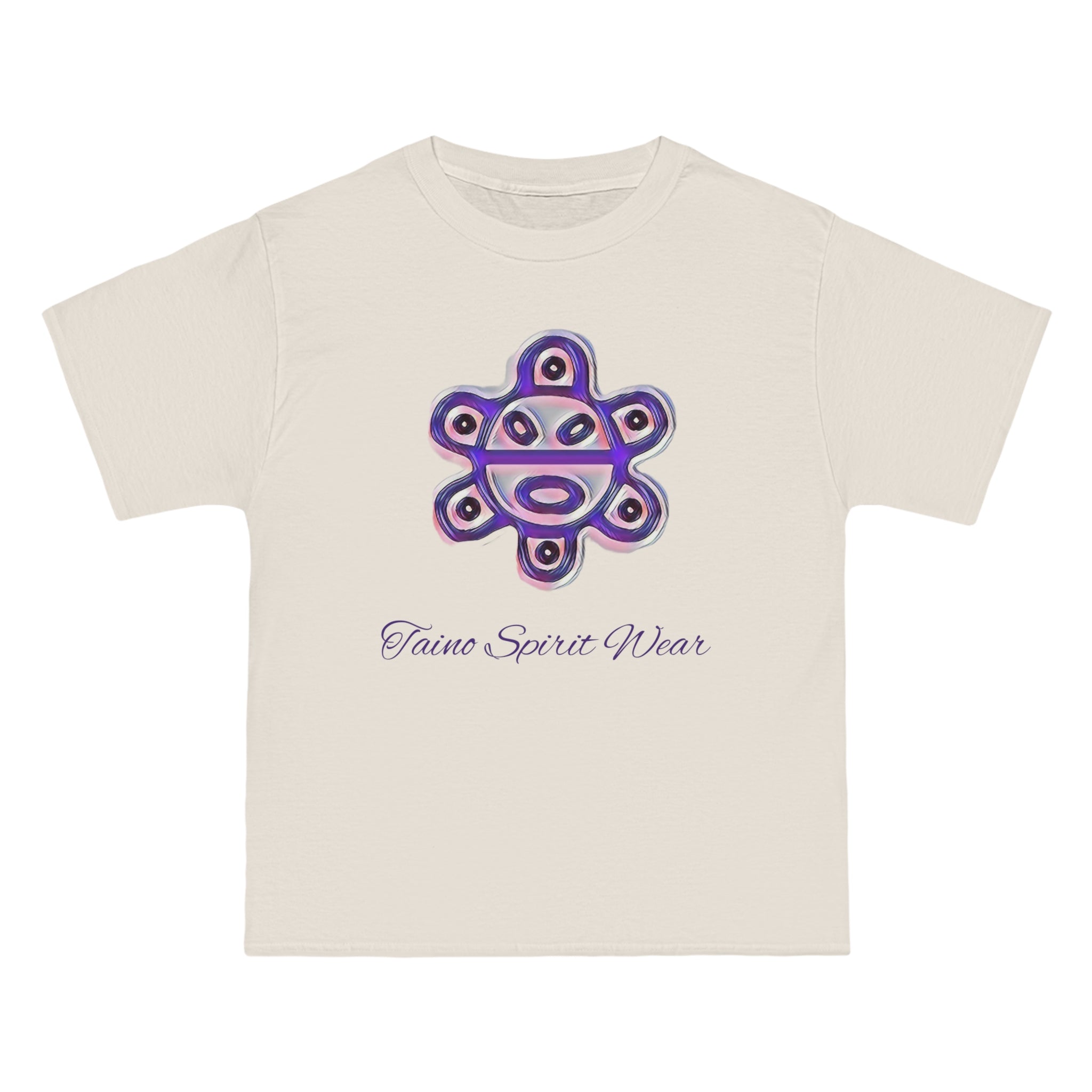 Purple Taino Sun Beefy-T®  Short-Sleeve T-Shirt