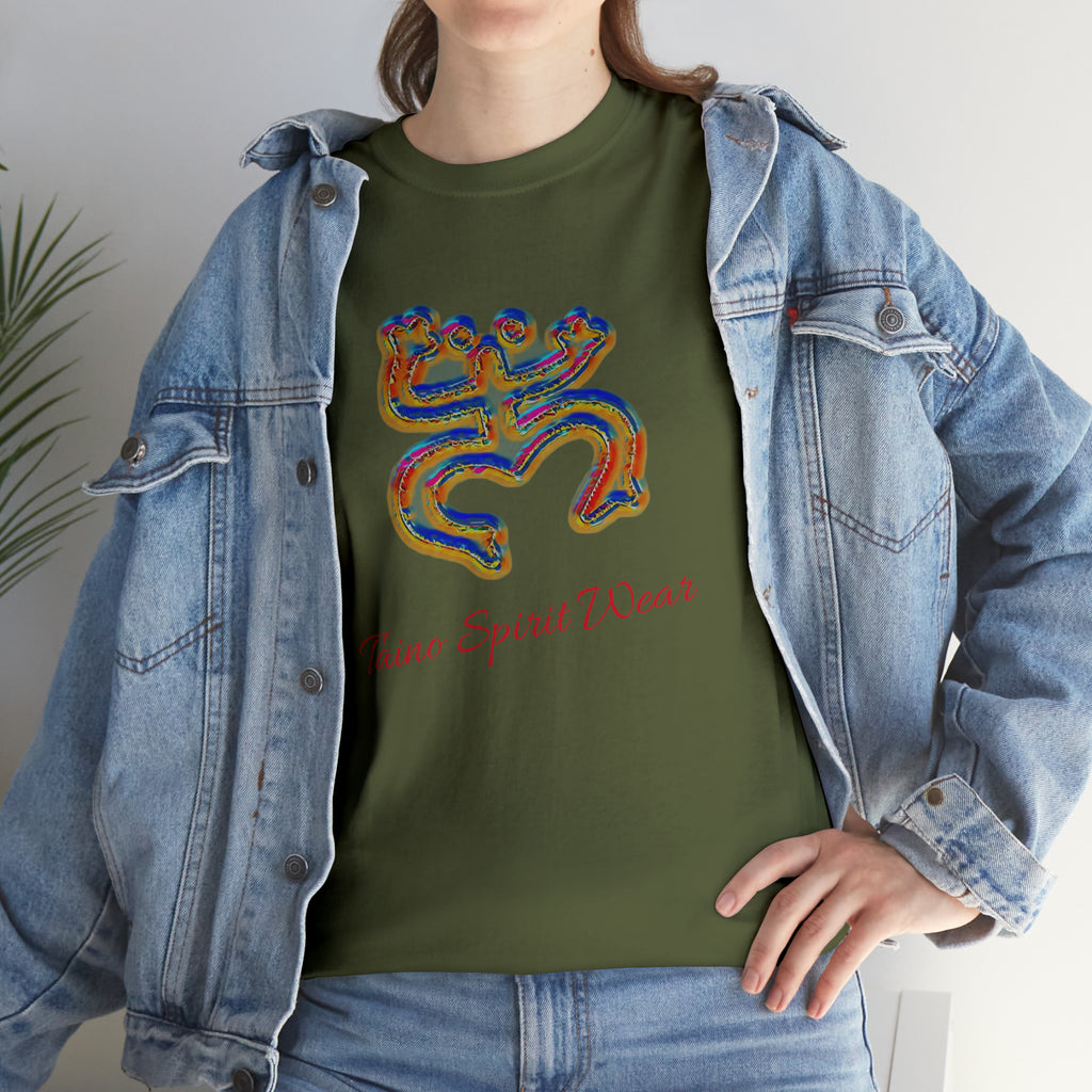 Taino/Puerto Rican Coqui Unisex Heavy Cotton Tee