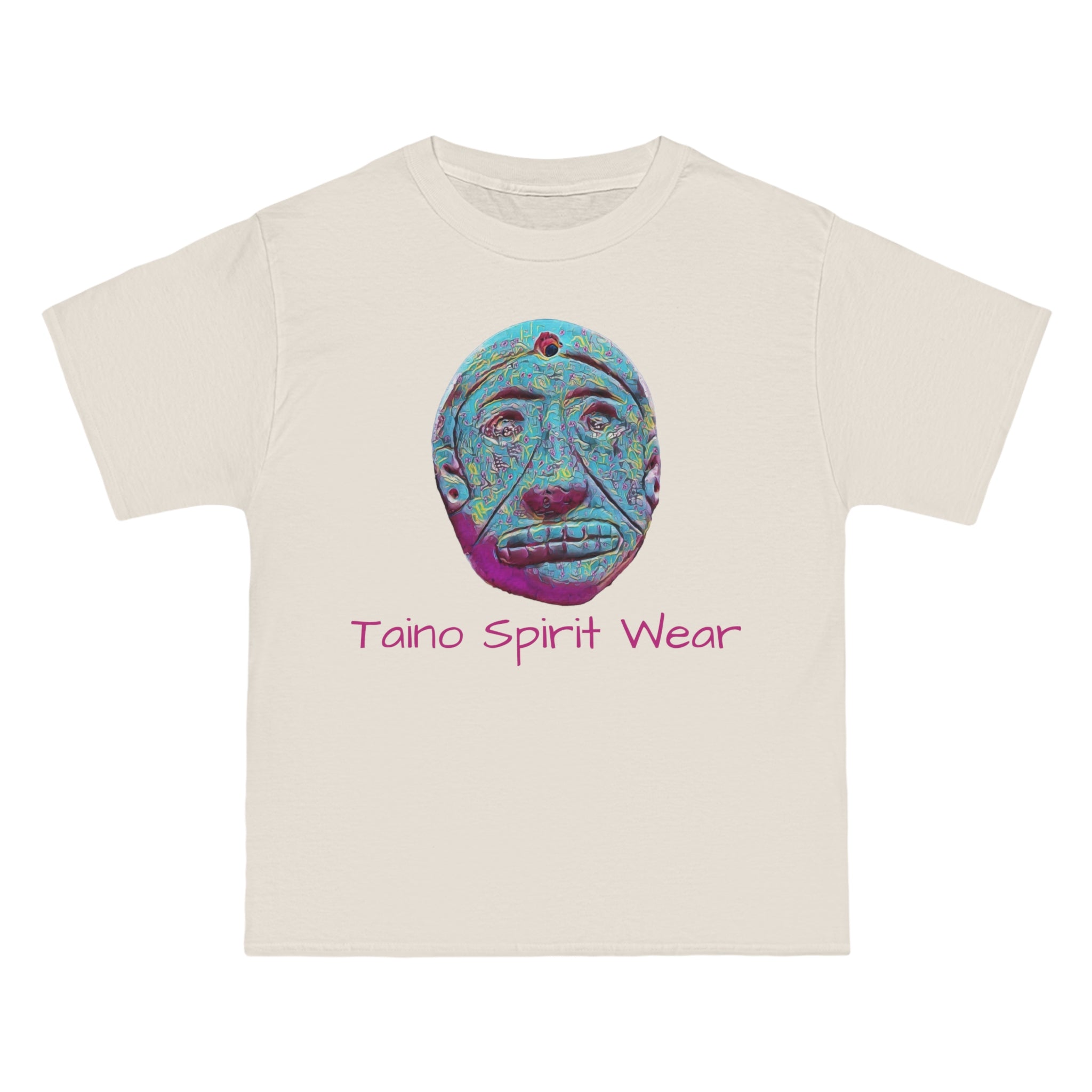 Blue Taino Artifact Beefy-T®  Short-Sleeve T-Shirt