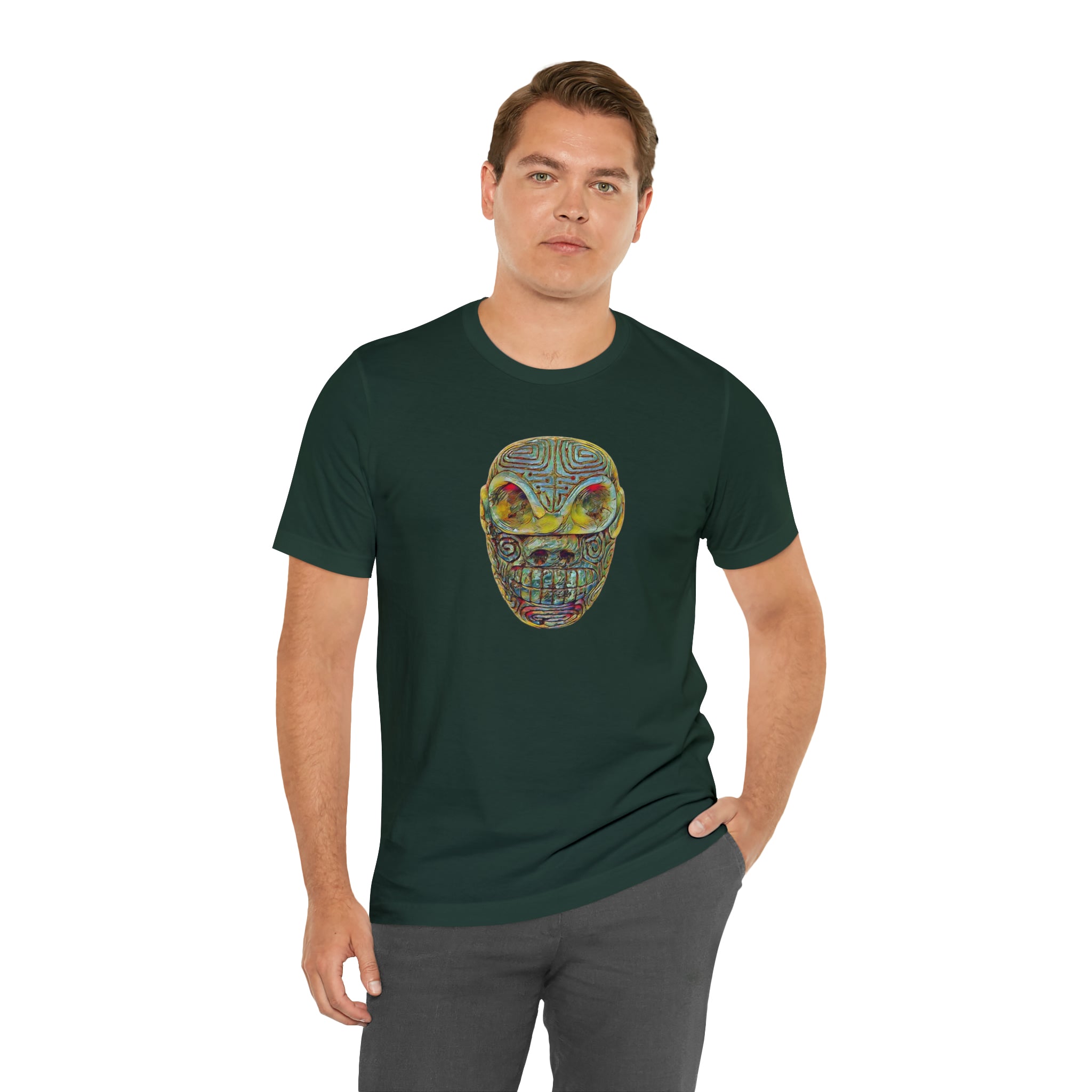 Taino Artifact Unisex Jersey Short Sleeve Tee