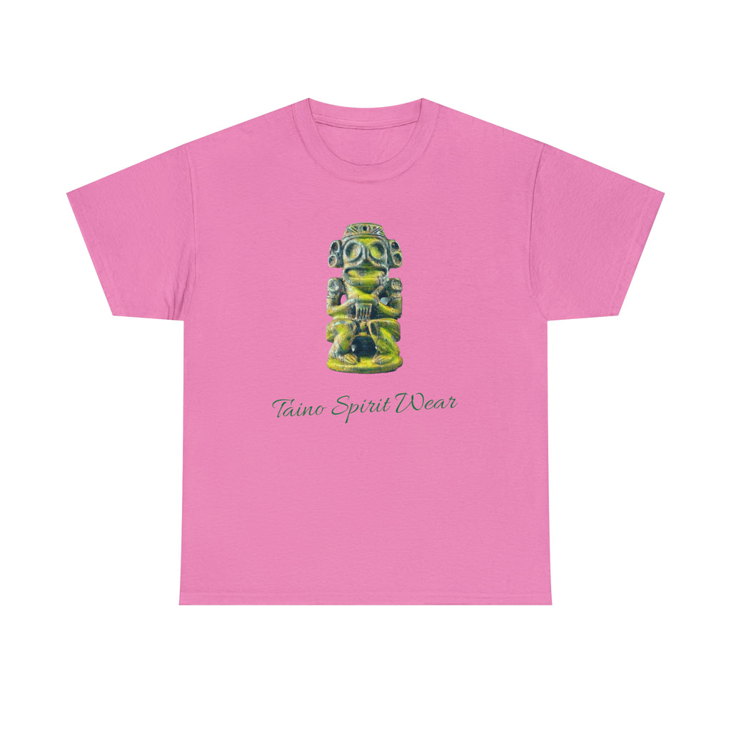 Taino Green Zemi Unisex Heavy Cotton Tee