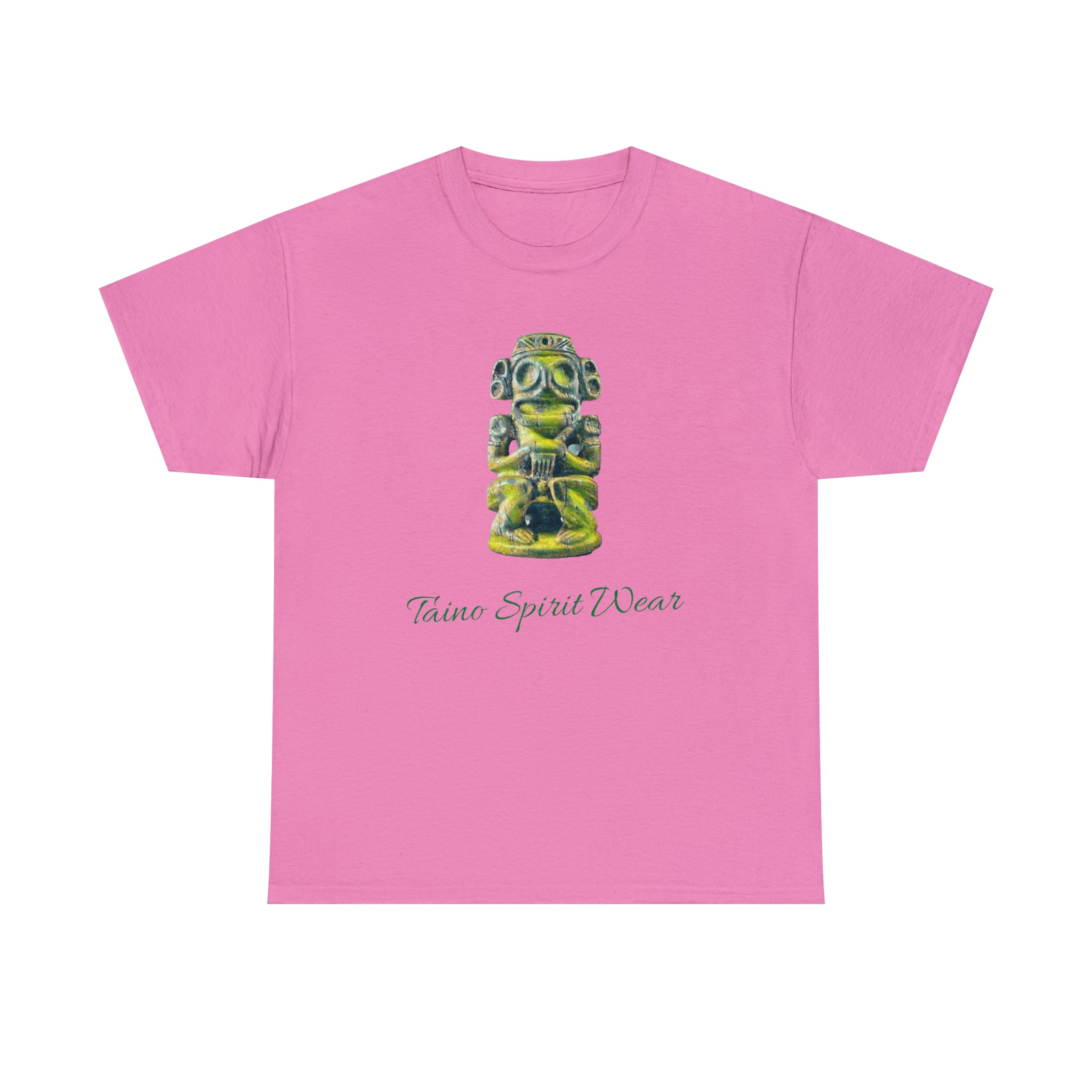 Taino Green Zemi Unisex Heavy Cotton Tee
