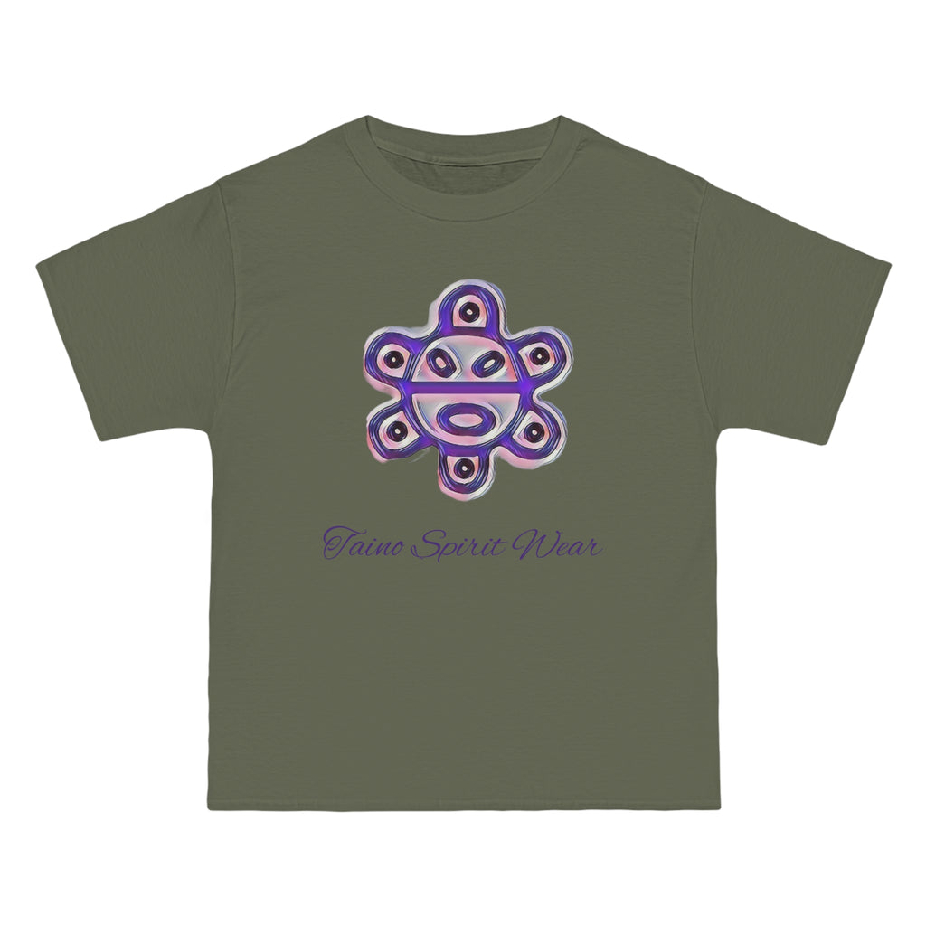 Purple Taino Sun Beefy-T®  Short-Sleeve T-Shirt