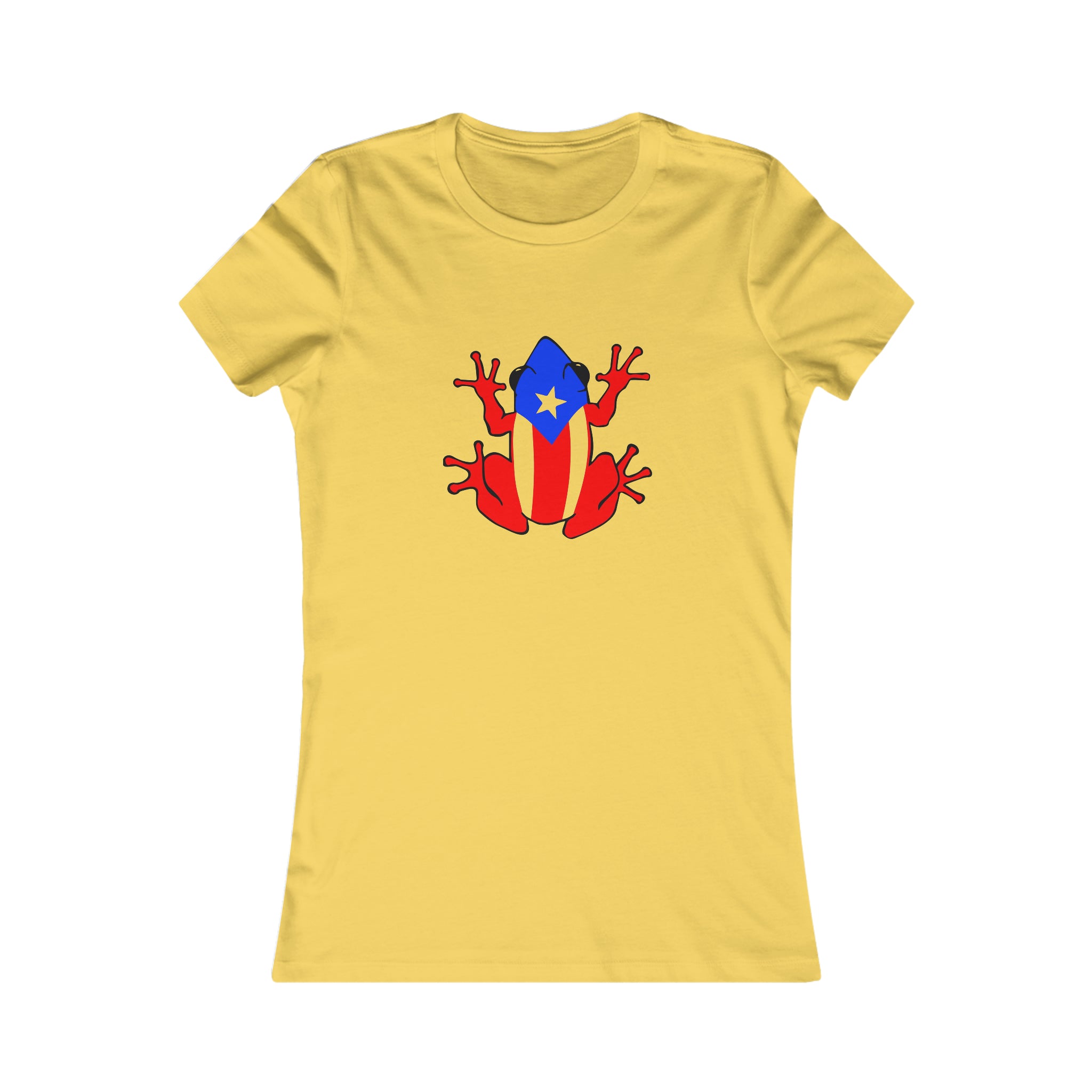 Puerto Rican Flag Coqui Women's Favorite Tee