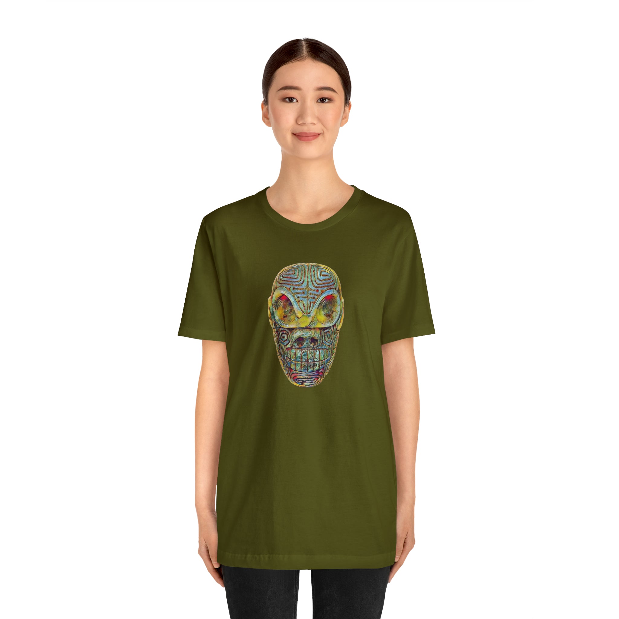 Taino Artifact Unisex Jersey Short Sleeve Tee
