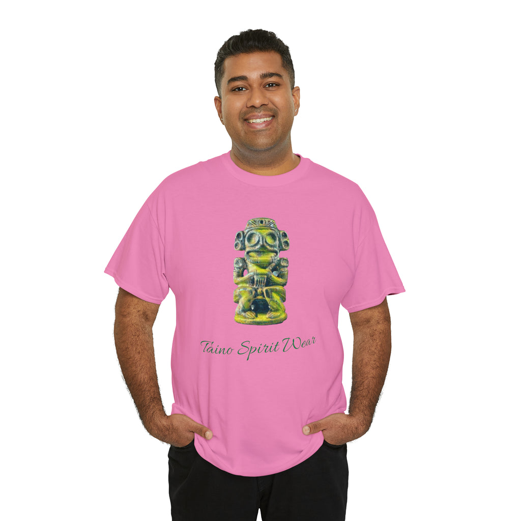 Taino Green Zemi Unisex Heavy Cotton Tee