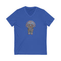 Taino Artifact Unisex Jersey Short Sleeve V-Neck Tee