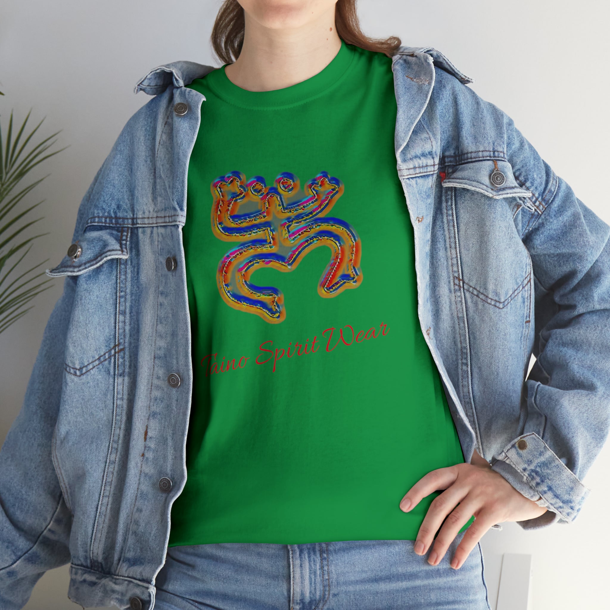 Taino/Puerto Rican Coqui Unisex Heavy Cotton Tee