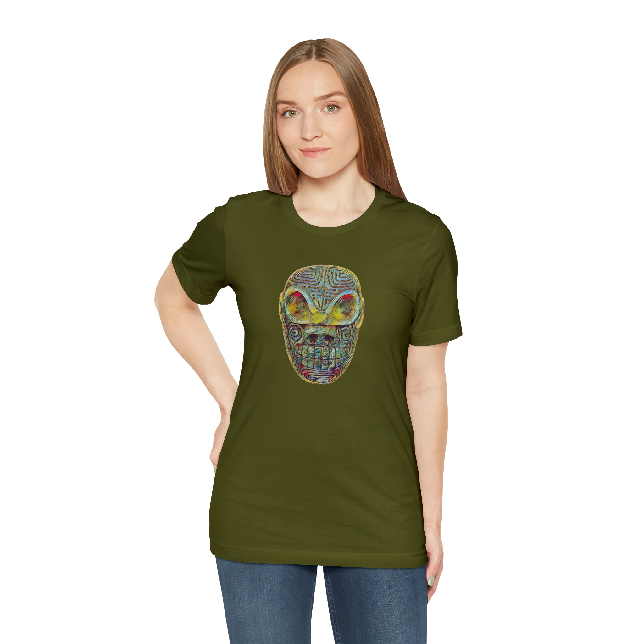 Taino Artifact Unisex Jersey Short Sleeve Tee