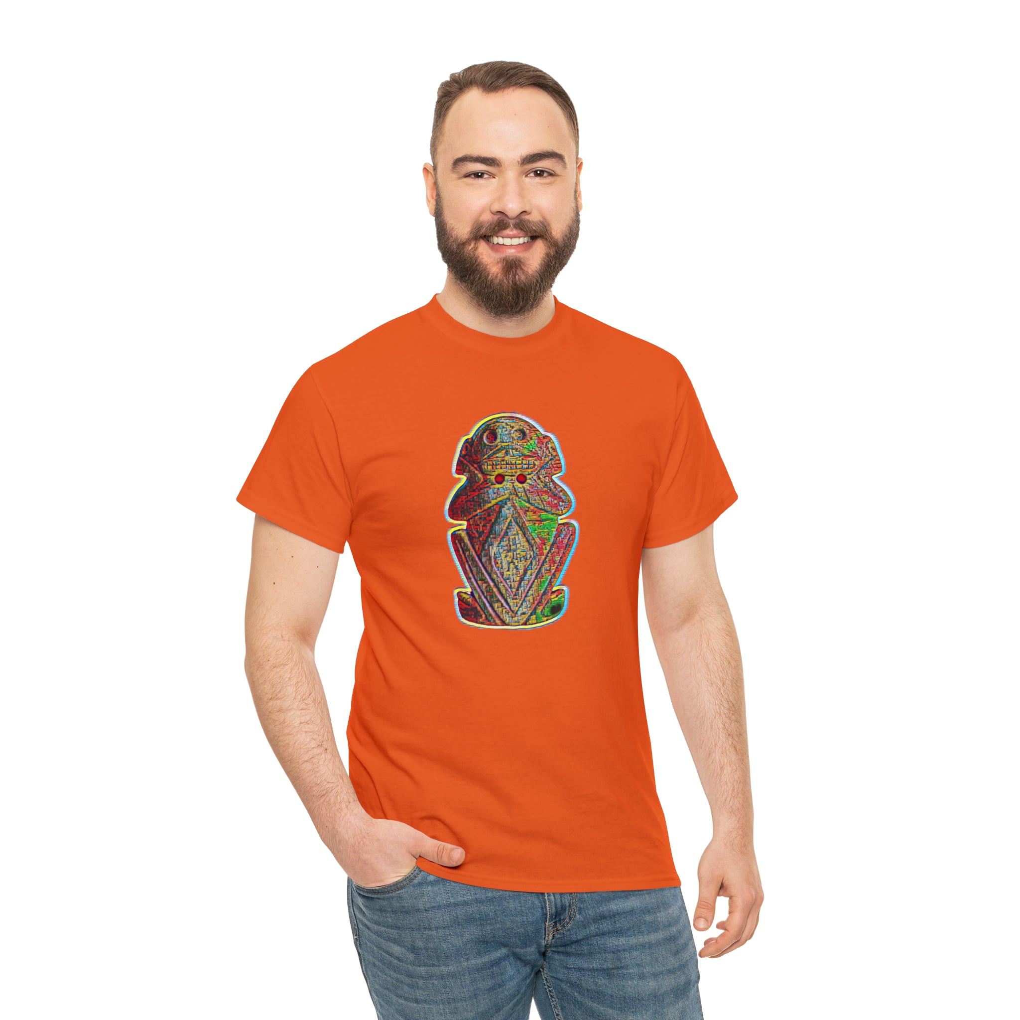 Taino Artifact Unisex Heavy Cotton Tee