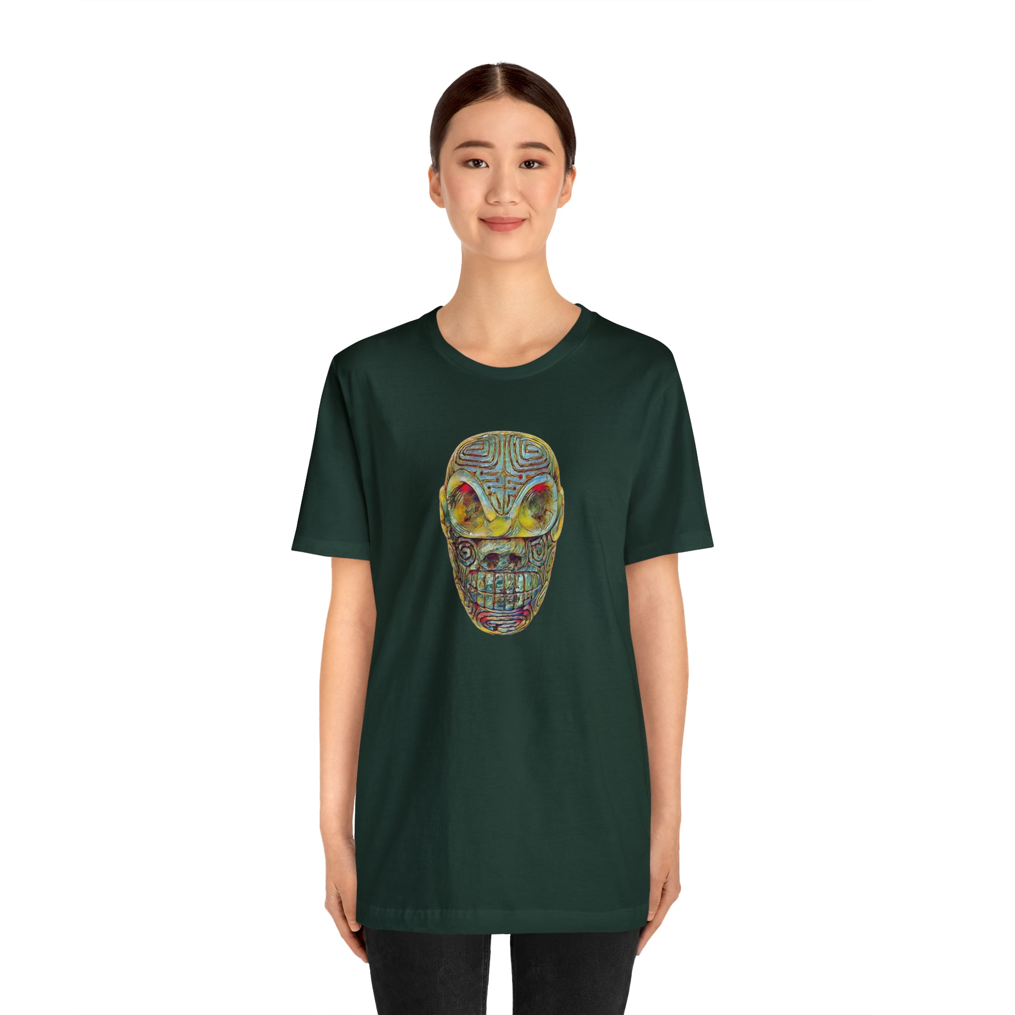 Taino Artifact Unisex Jersey Short Sleeve Tee