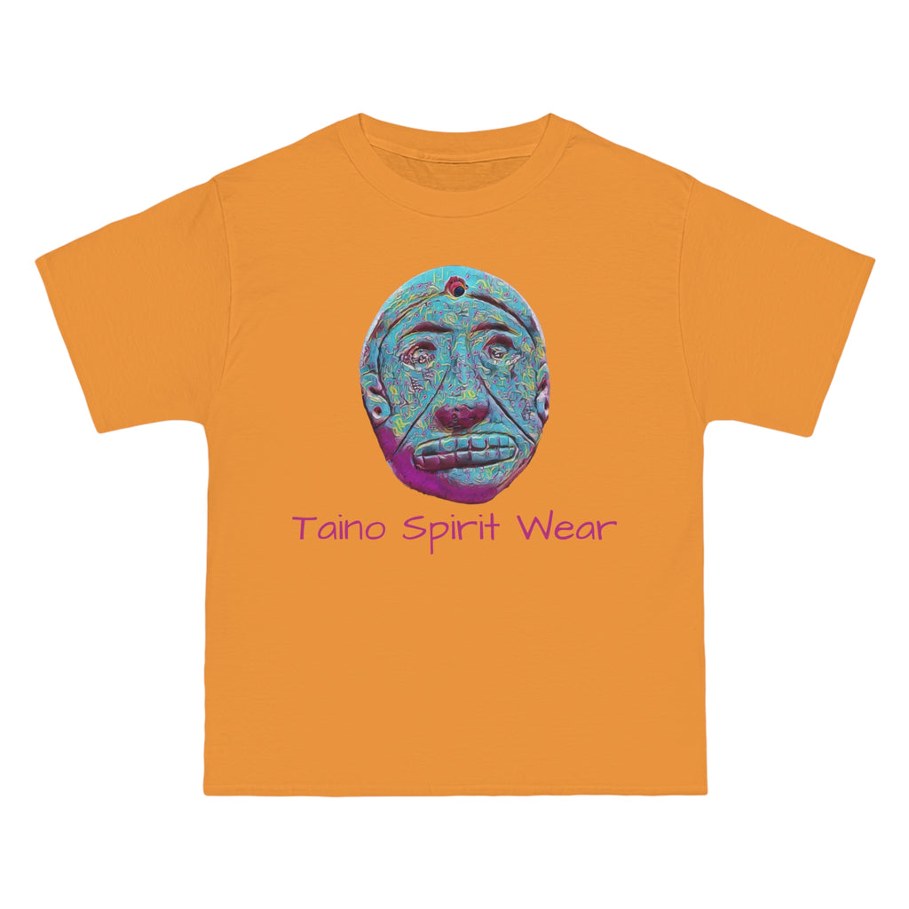 Blue Taino Artifact Beefy-T®  Short-Sleeve T-Shirt