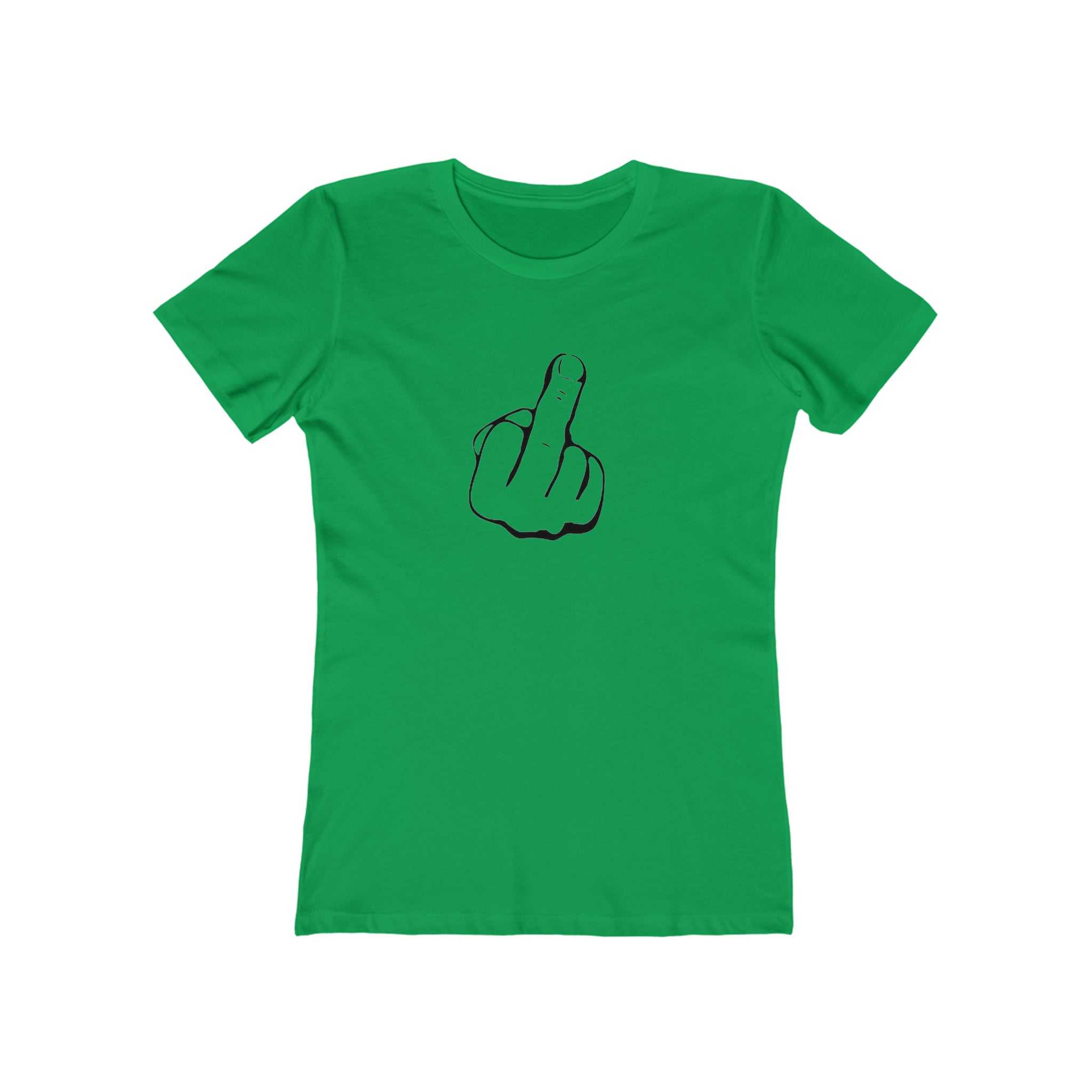 The Middle Finger Women's The Boyfriend Tee