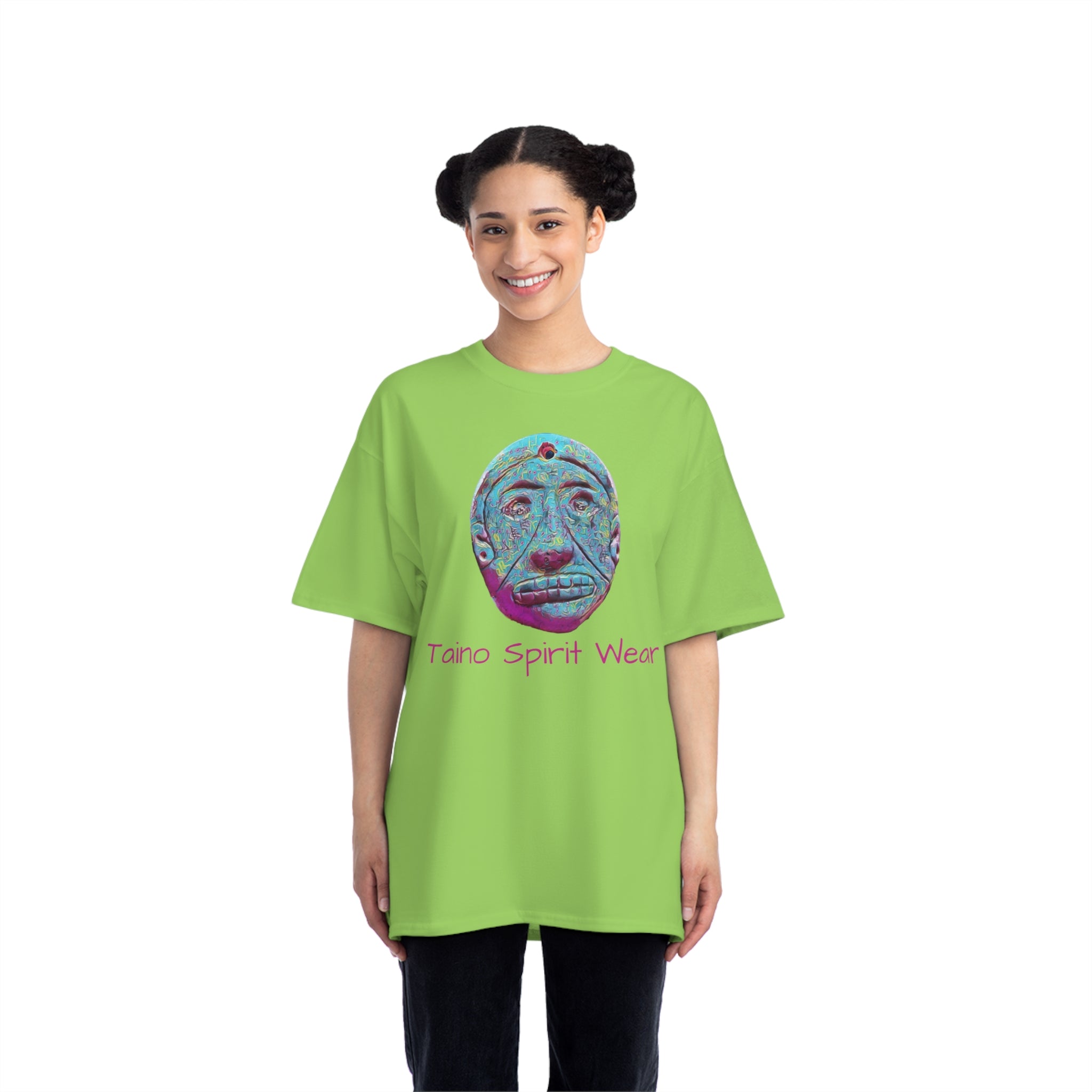 Blue Taino Artifact Beefy-T®  Short-Sleeve T-Shirt