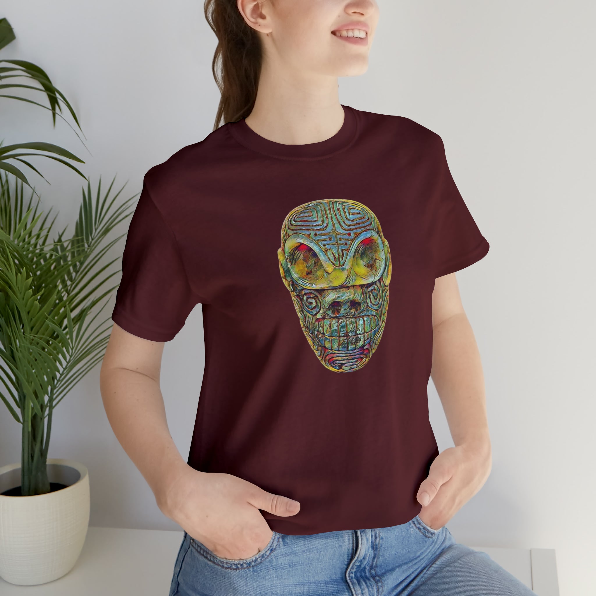Taino Artifact Unisex Jersey Short Sleeve Tee