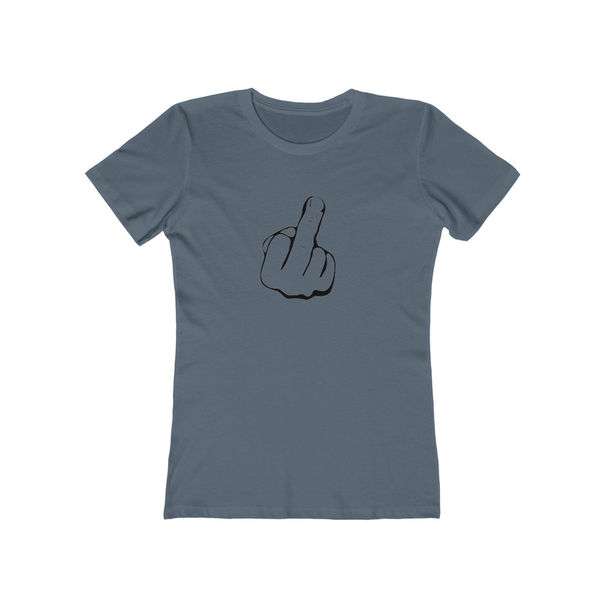 The Middle Finger Women's The Boyfriend Tee