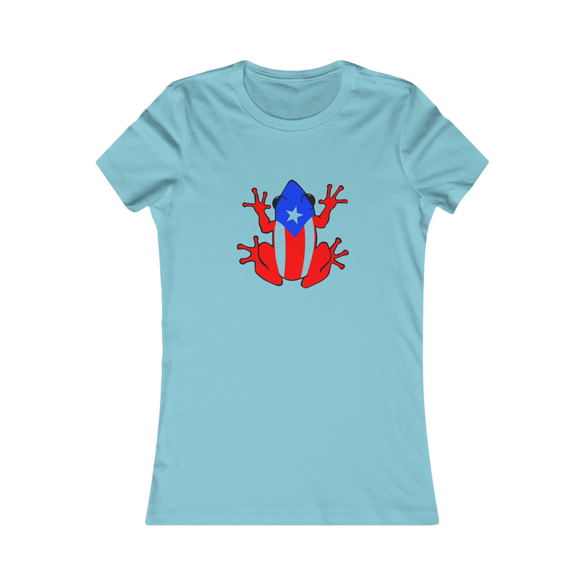 Puerto Rican Flag Coqui Women's Favorite Tee