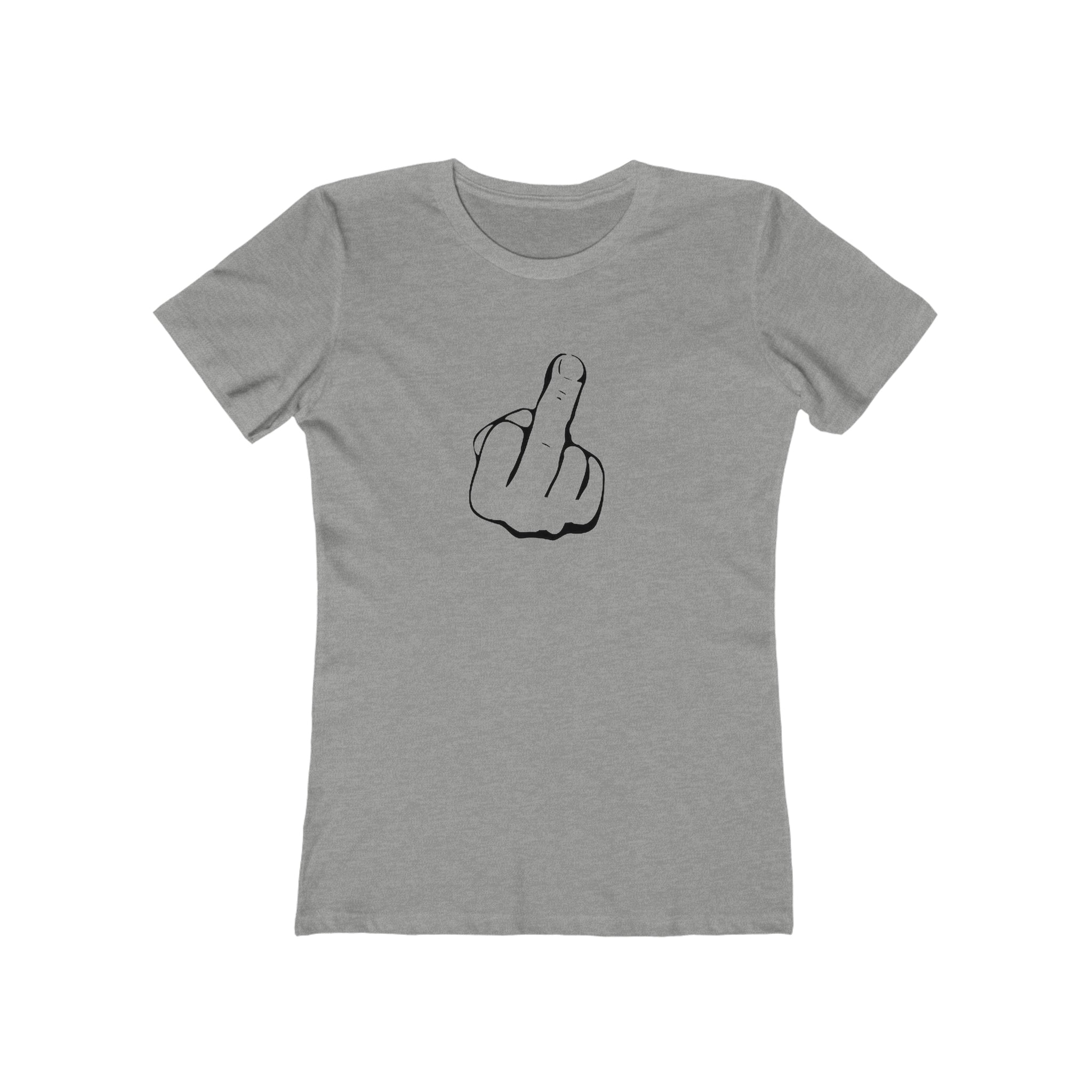 The Middle Finger Women's The Boyfriend Tee