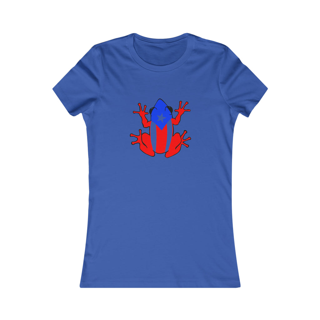 Puerto Rican Flag Coqui Women's Favorite Tee