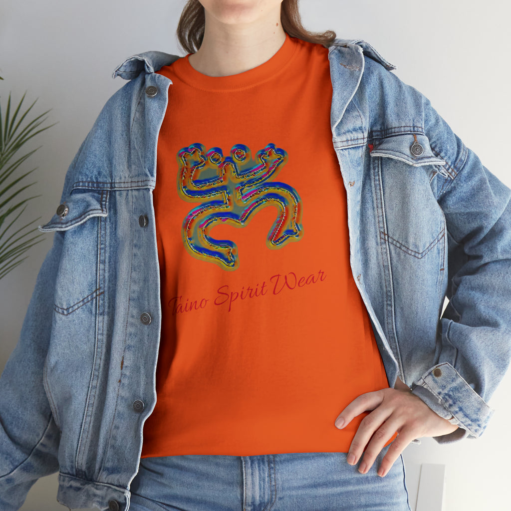 Taino/Puerto Rican Coqui Unisex Heavy Cotton Tee