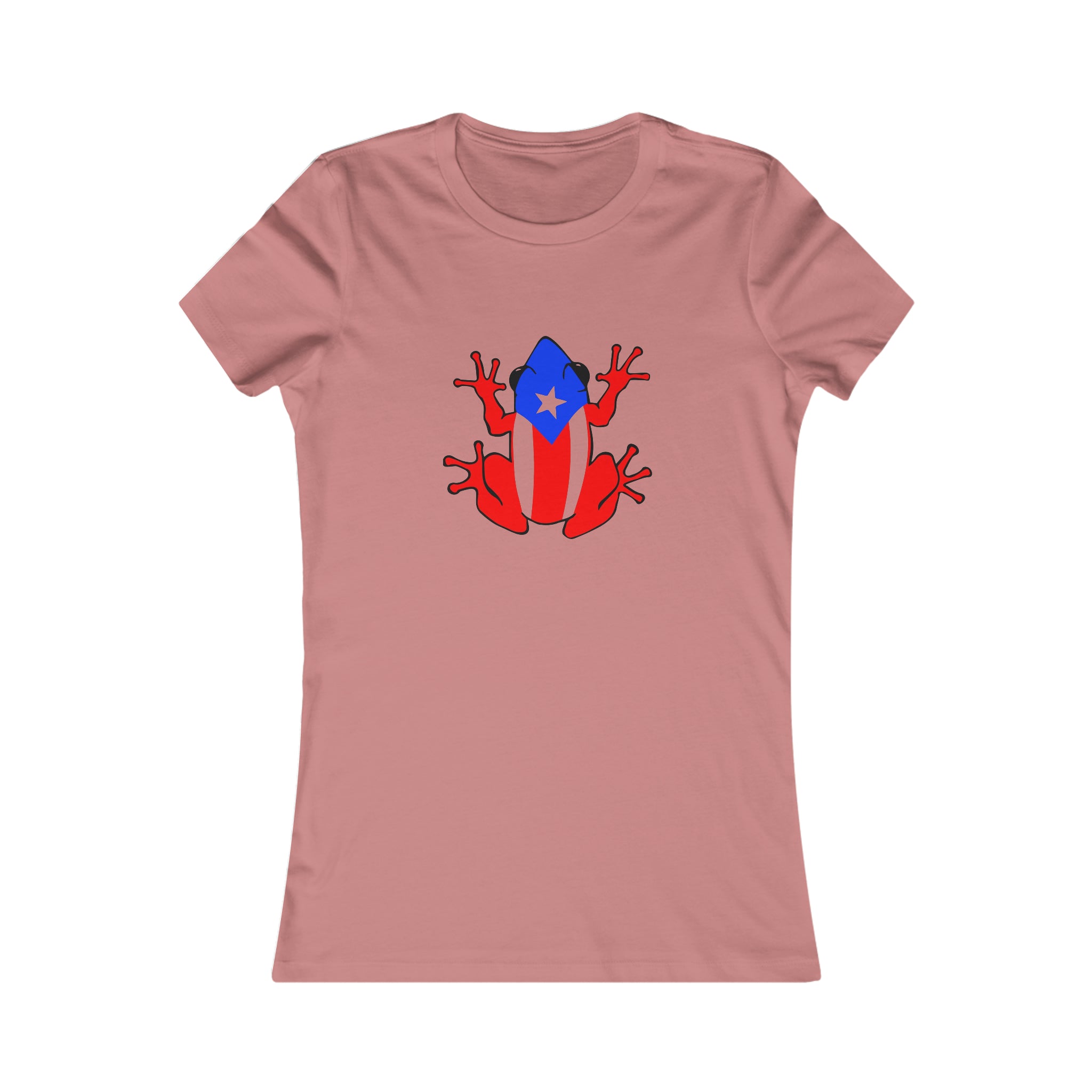 Puerto Rican Flag Coqui Women's Favorite Tee
