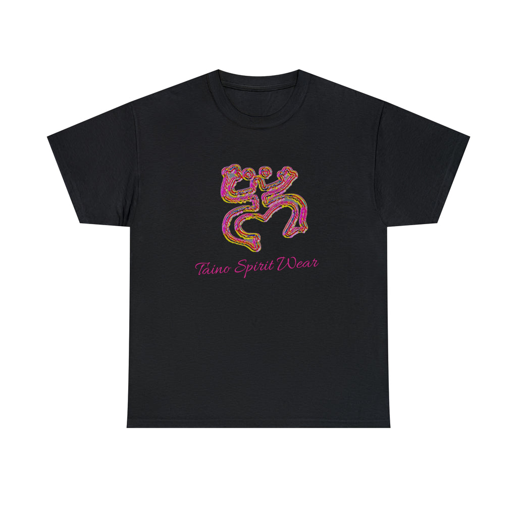 Taino/Puerto Rican Red Coqui Unisex Heavy Cotton Tee