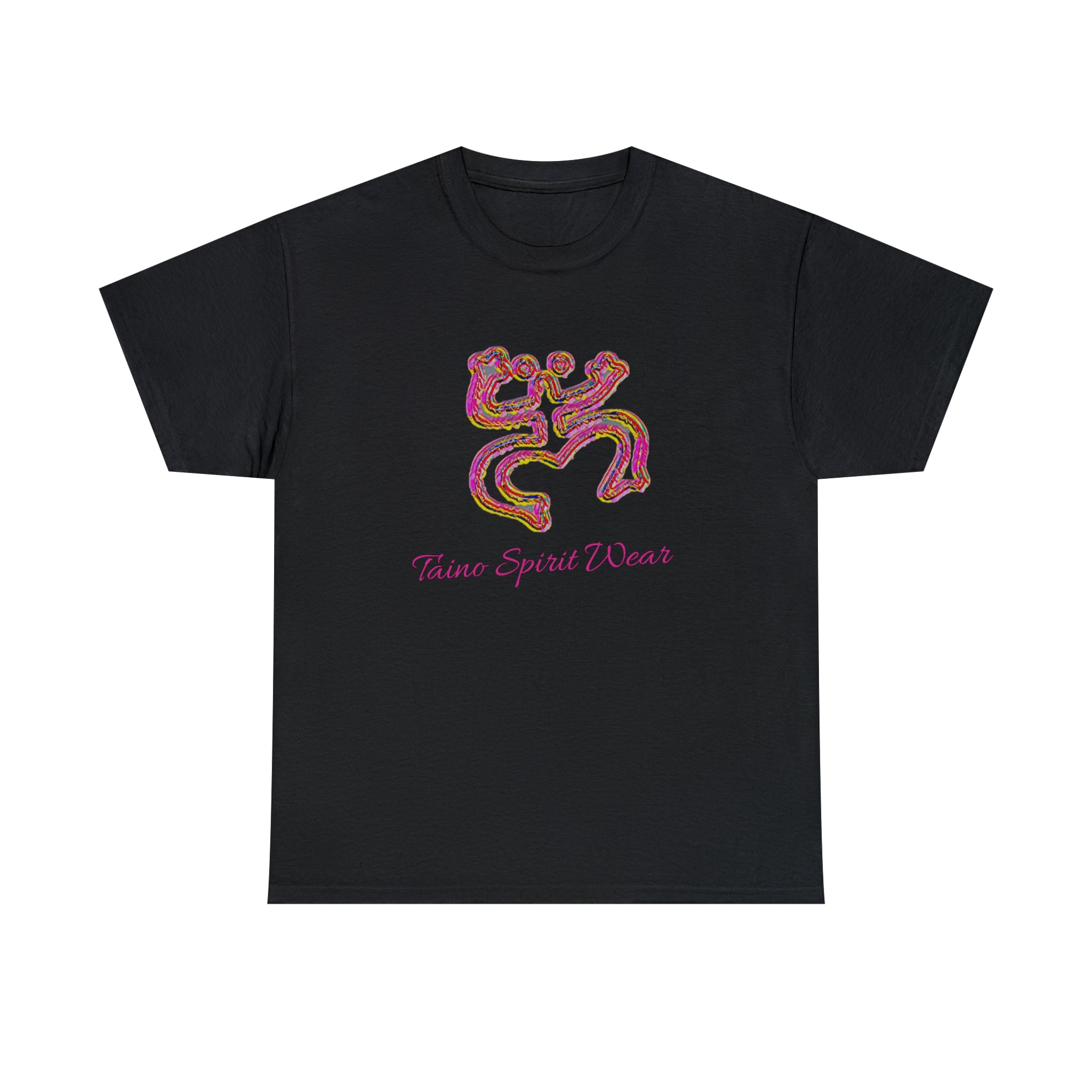 Taino/Puerto Rican Red Coqui Unisex Heavy Cotton Tee