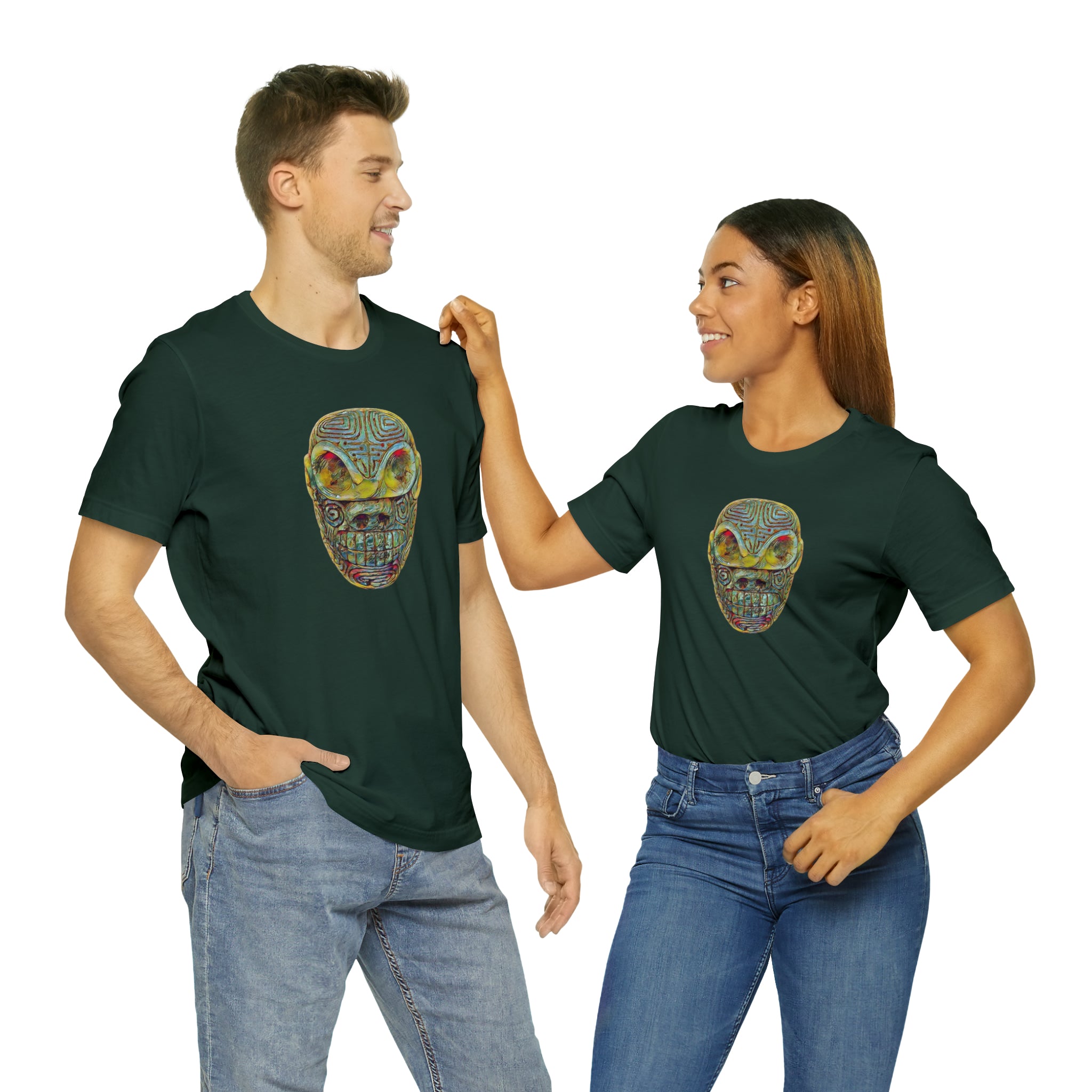 Taino Artifact Unisex Jersey Short Sleeve Tee