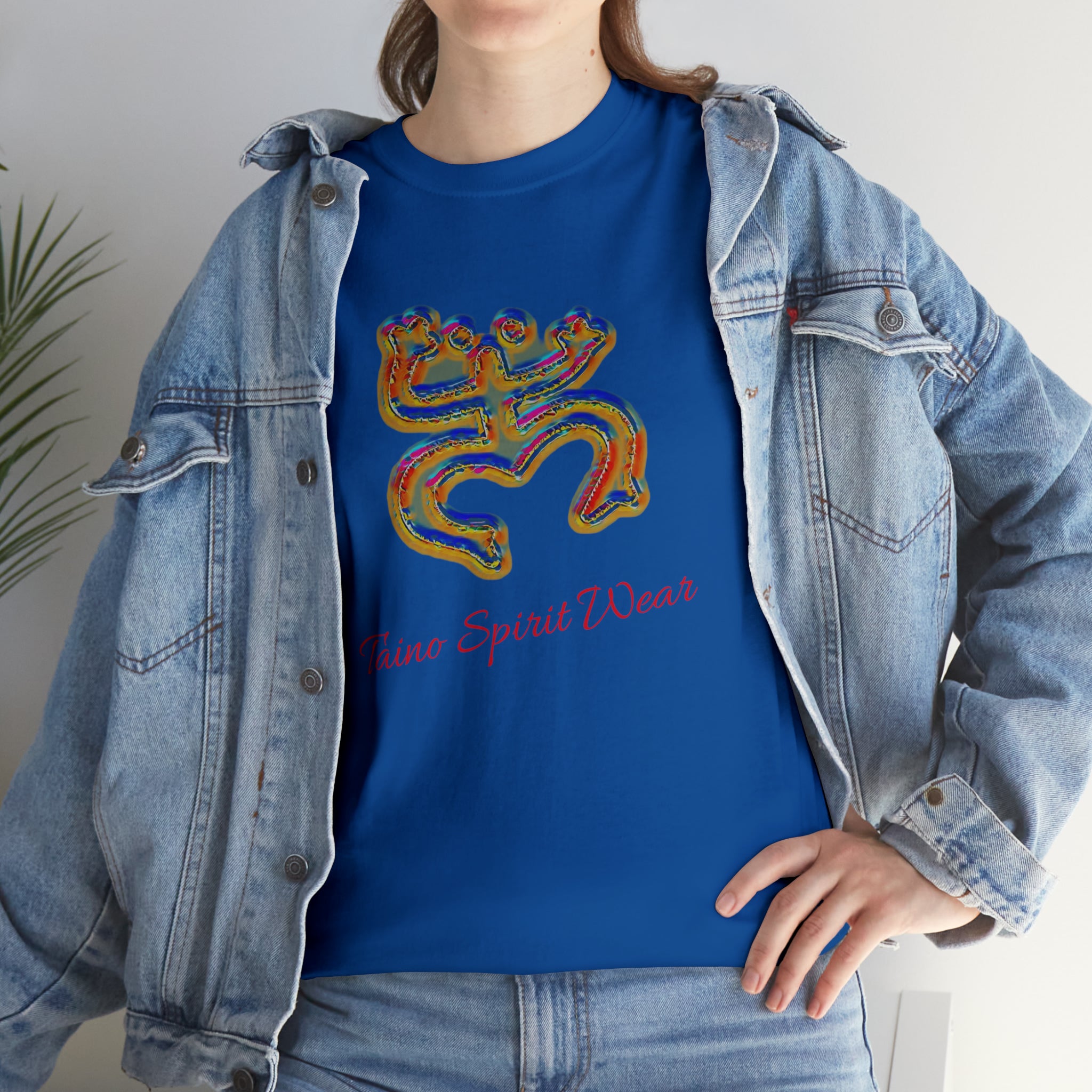 Taino/Puerto Rican Coqui Unisex Heavy Cotton Tee