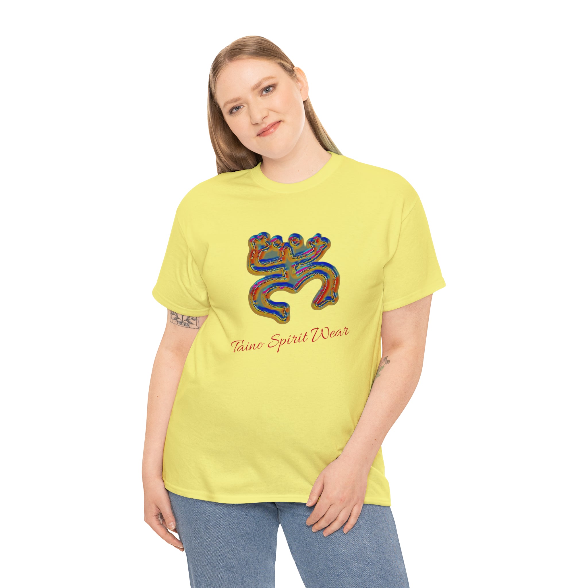 Taino/Puerto Rican Coqui Unisex Heavy Cotton Tee