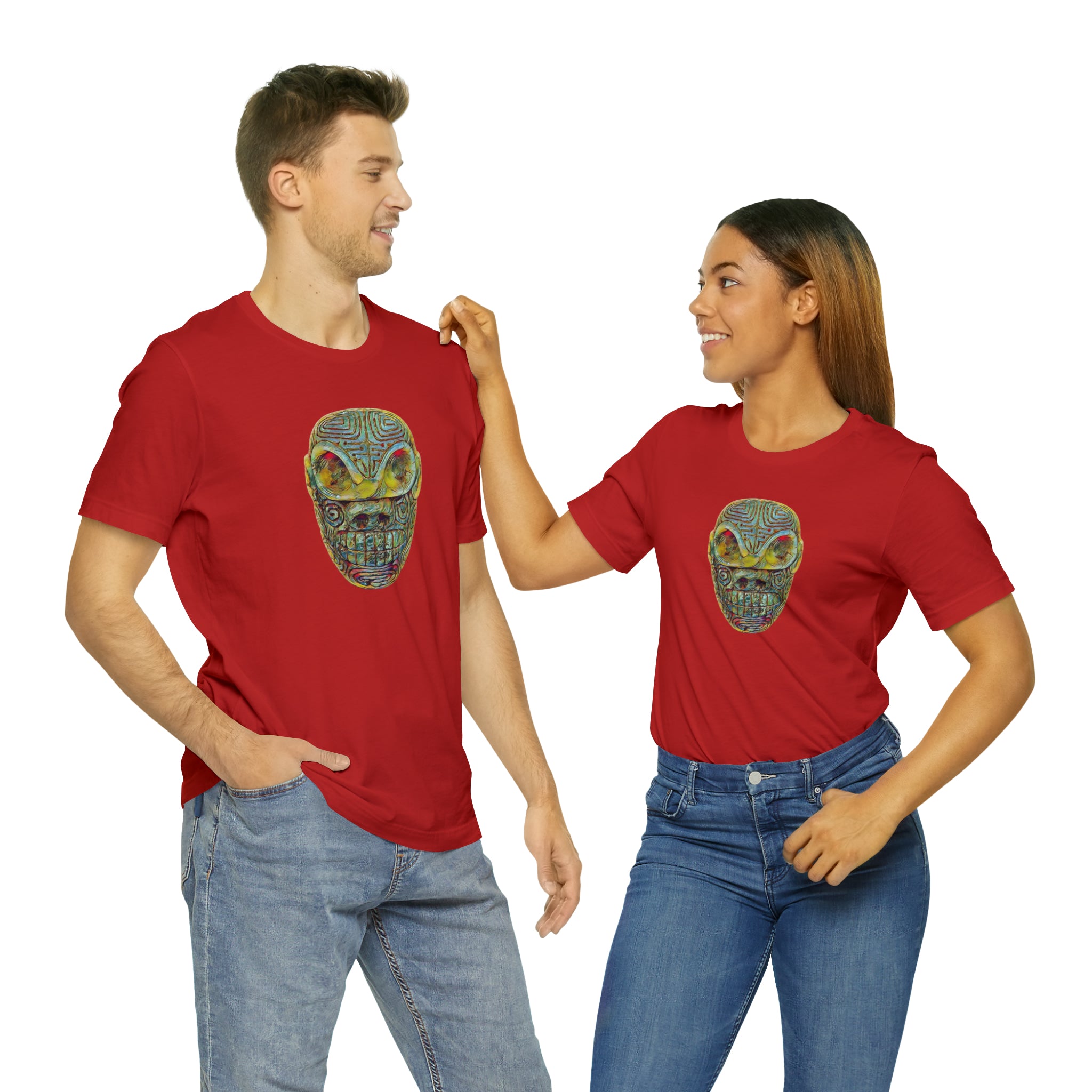 Taino Artifact Unisex Jersey Short Sleeve Tee
