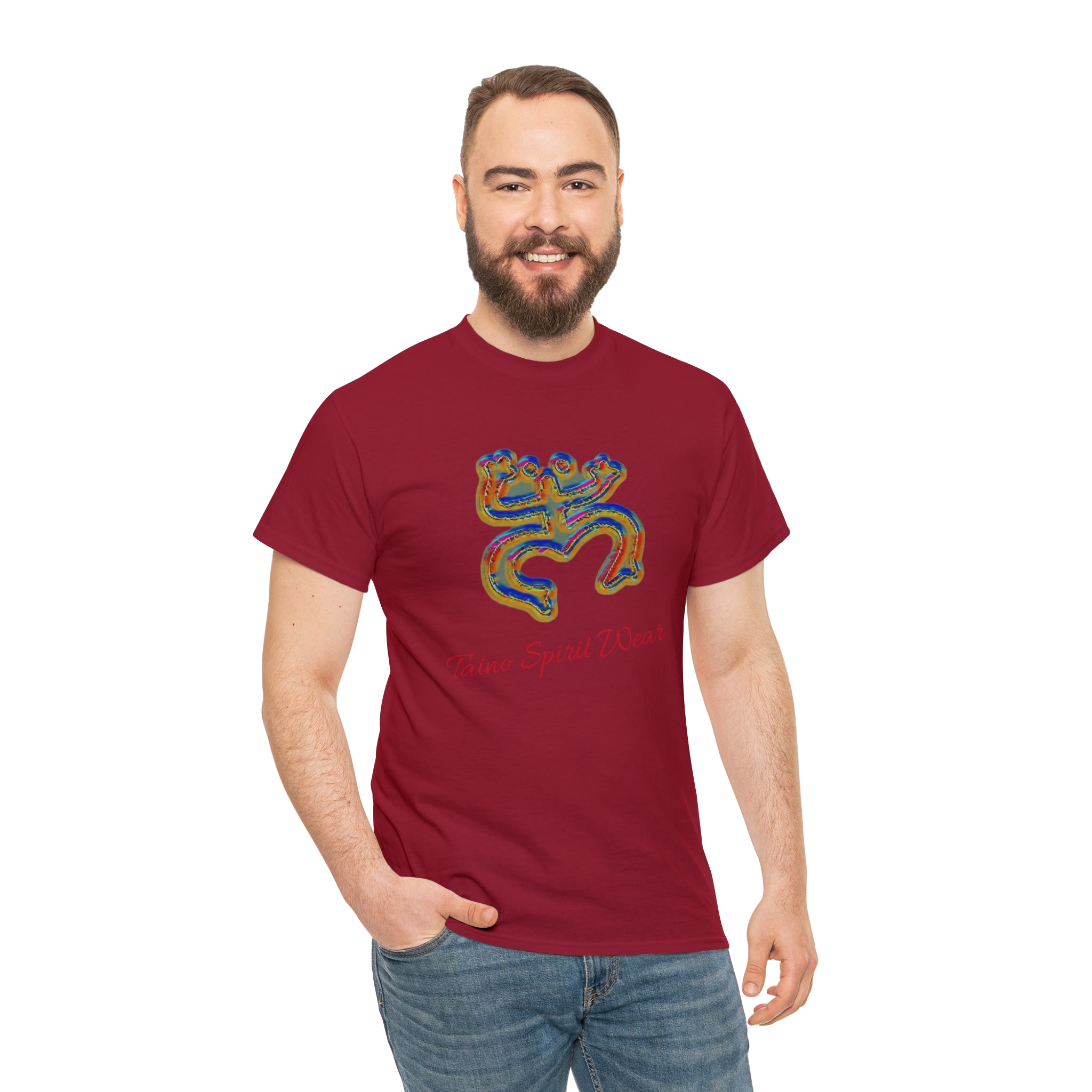 Taino/Puerto Rican Coqui Unisex Heavy Cotton Tee
