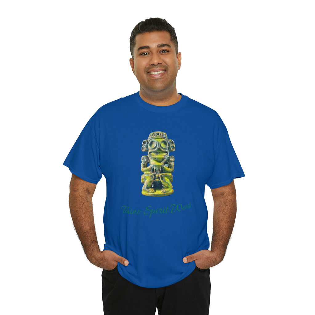 Taino Green Zemi Unisex Heavy Cotton Tee