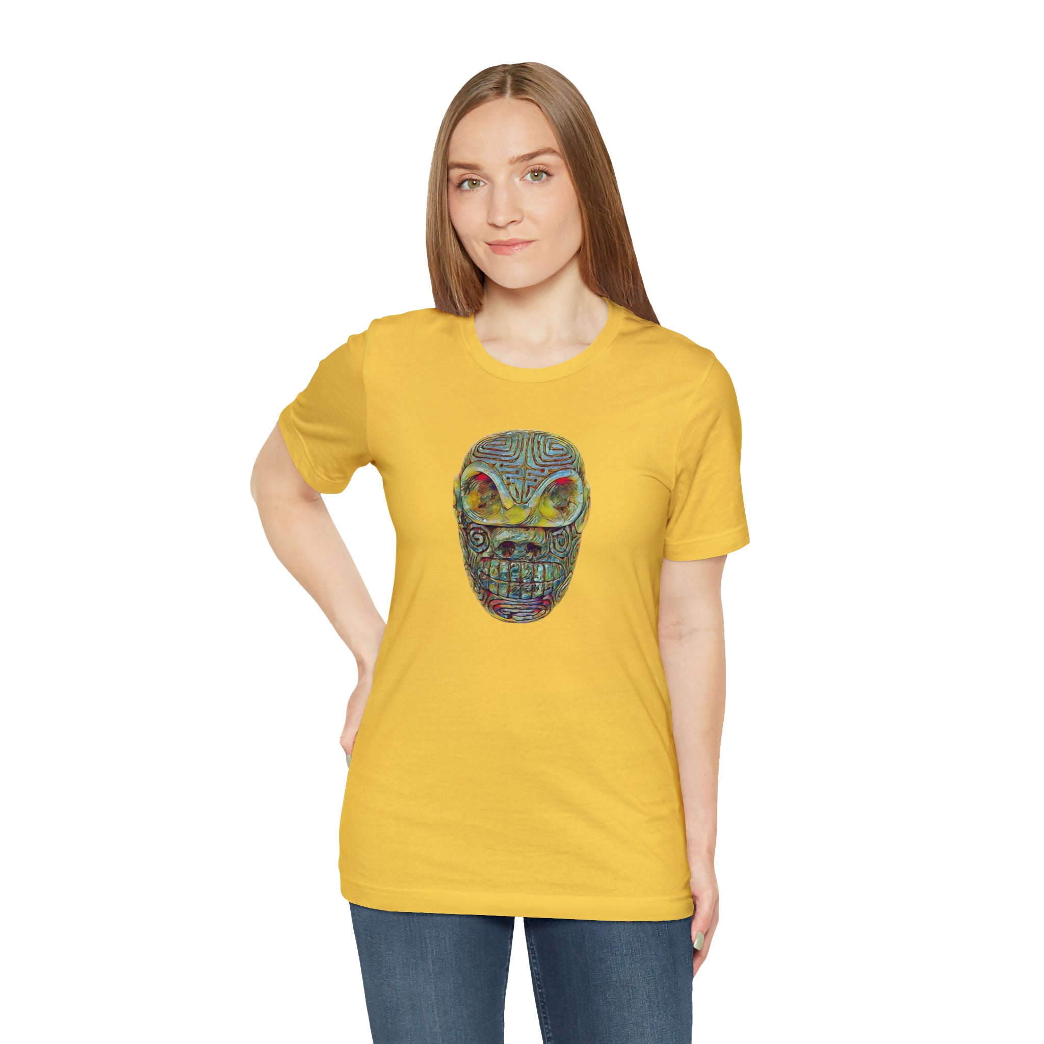 Taino Artifact Unisex Jersey Short Sleeve Tee